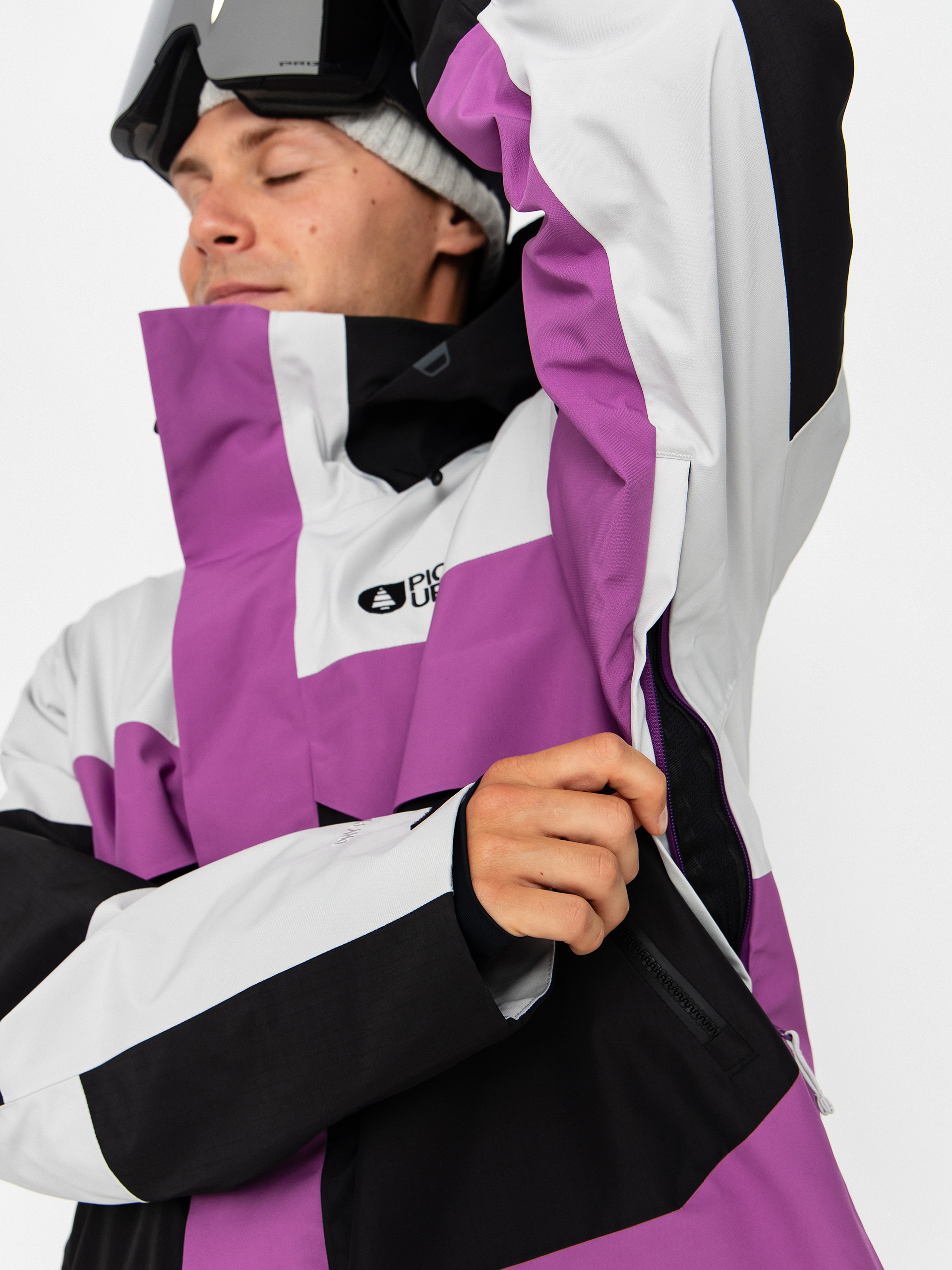 Pánska Snowboardová bunda Picture Orosi (bright magenta)