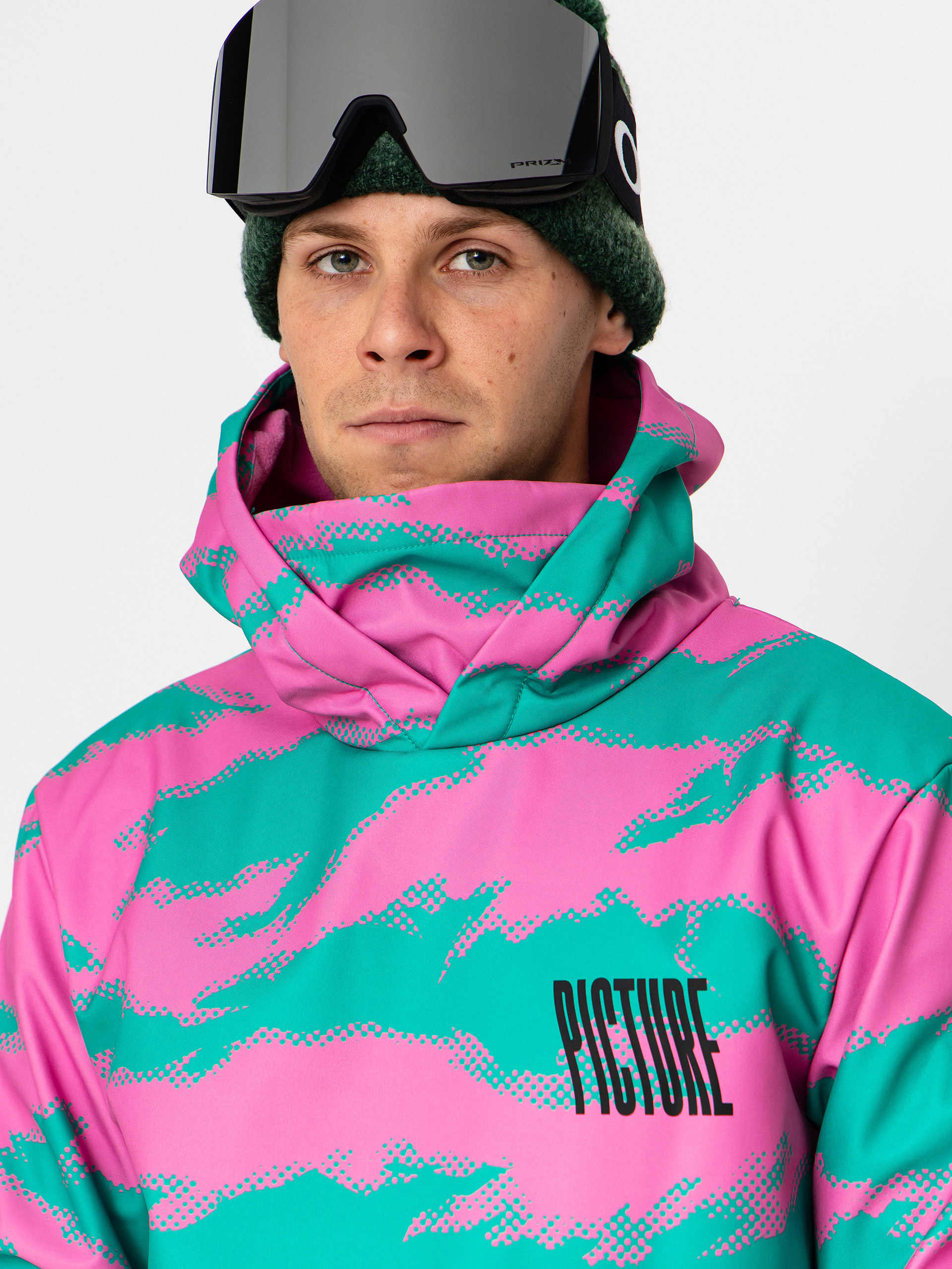 Snowboardová bunda Picture Parker Printed (retro bliss print)