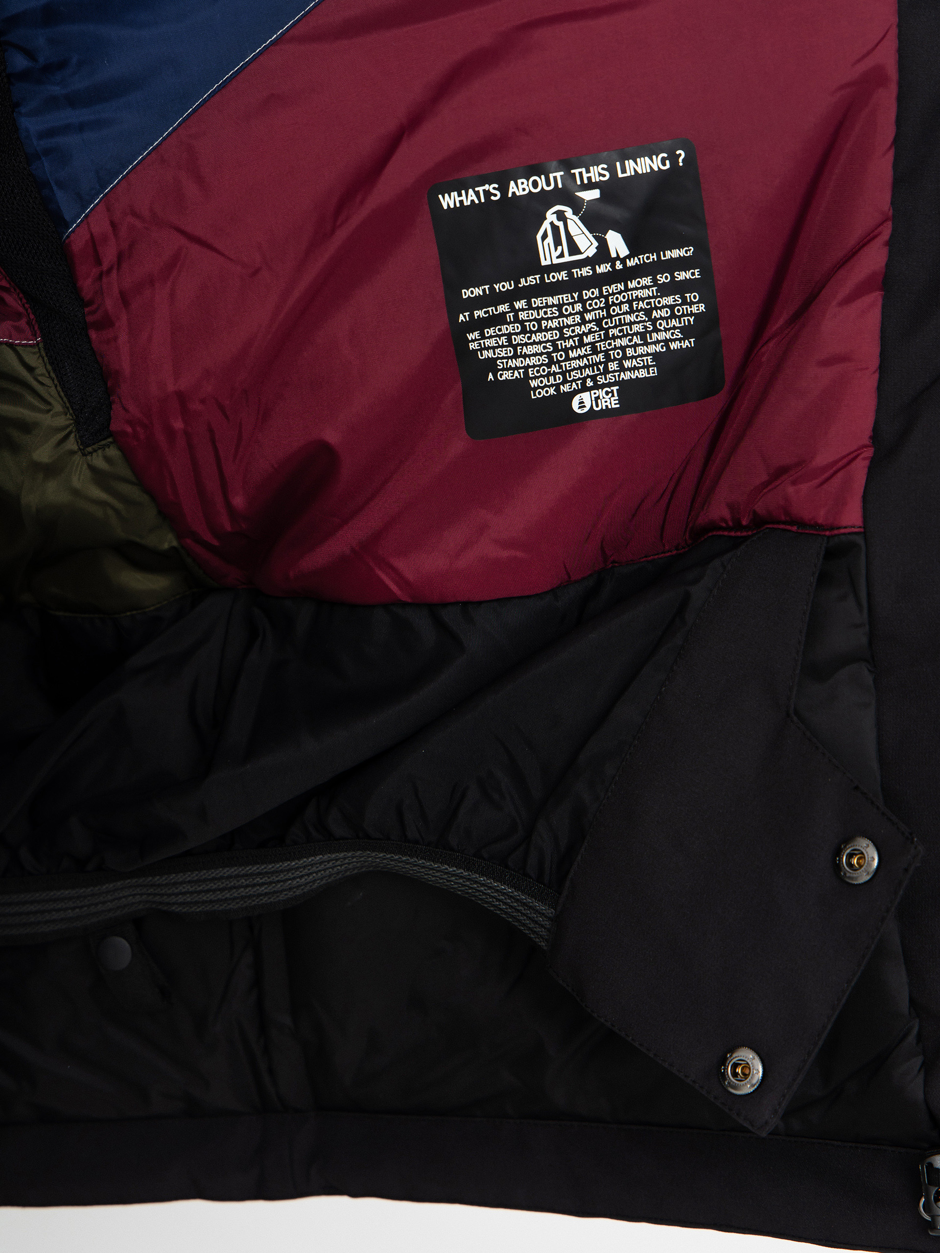 Pánska Snowboardová bunda Picture Nitric (black)