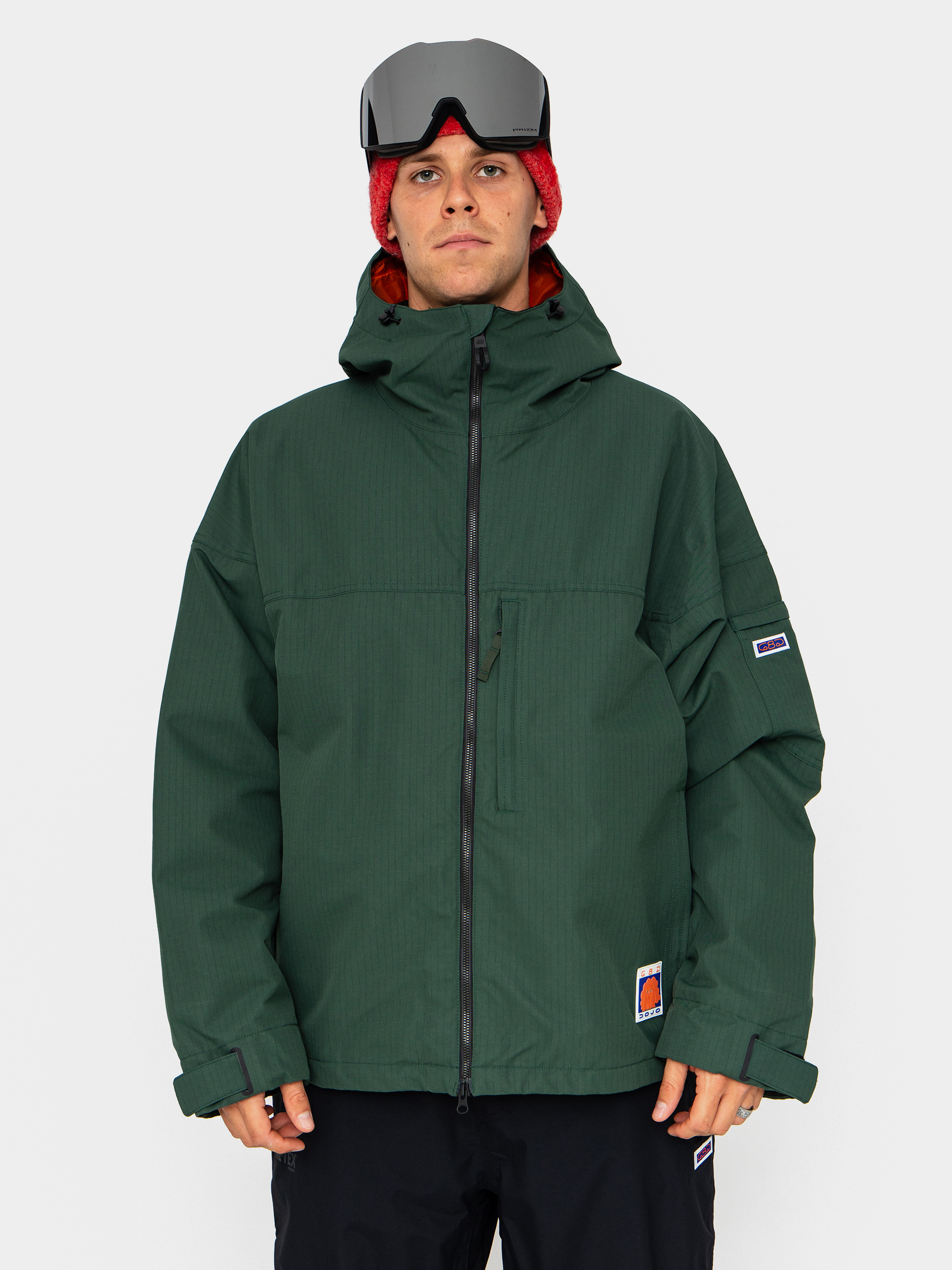 Snowboardová bunda 686 Dojo (moss green ripstop)