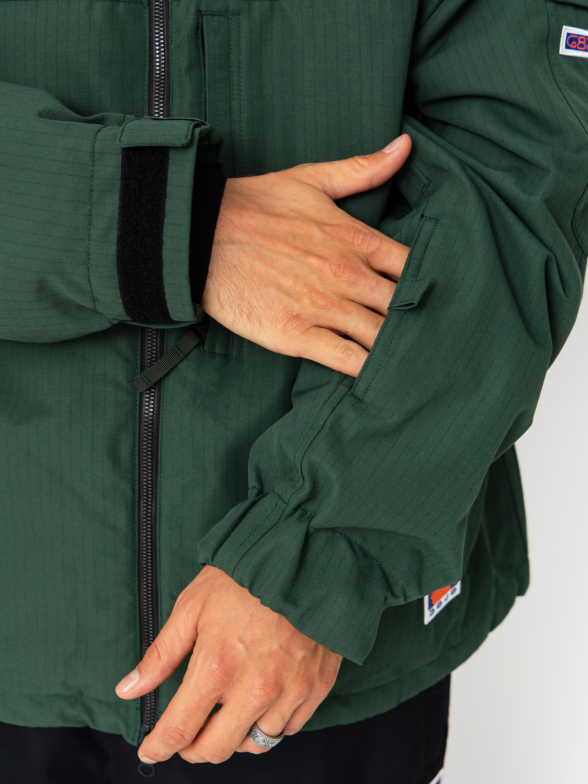 Pánska Snowboardová bunda 686 Dojo (moss green ripstop)