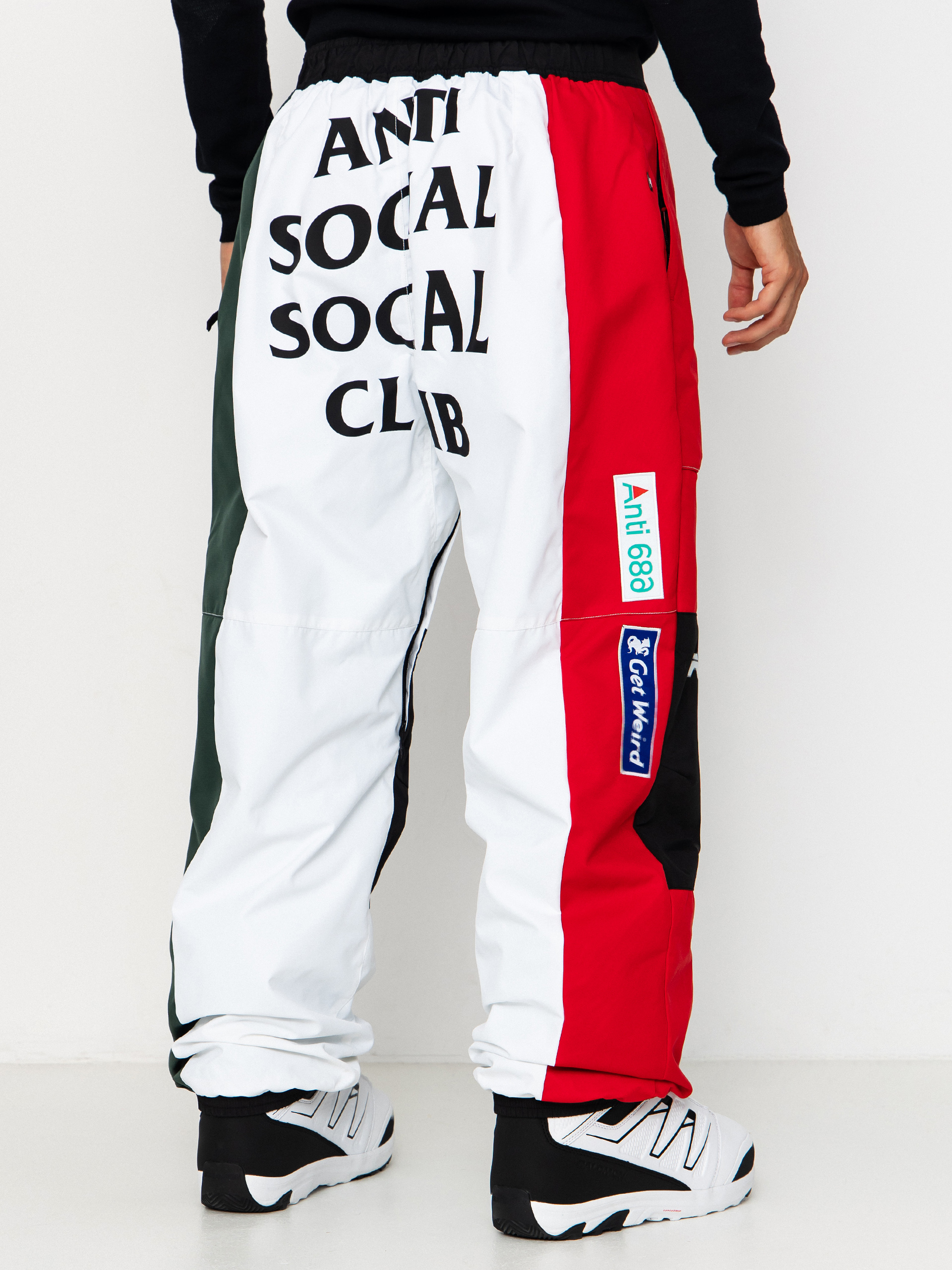 Pánske Snowboardové nohavice 686 X ASSC F1 (assc white colorblock)