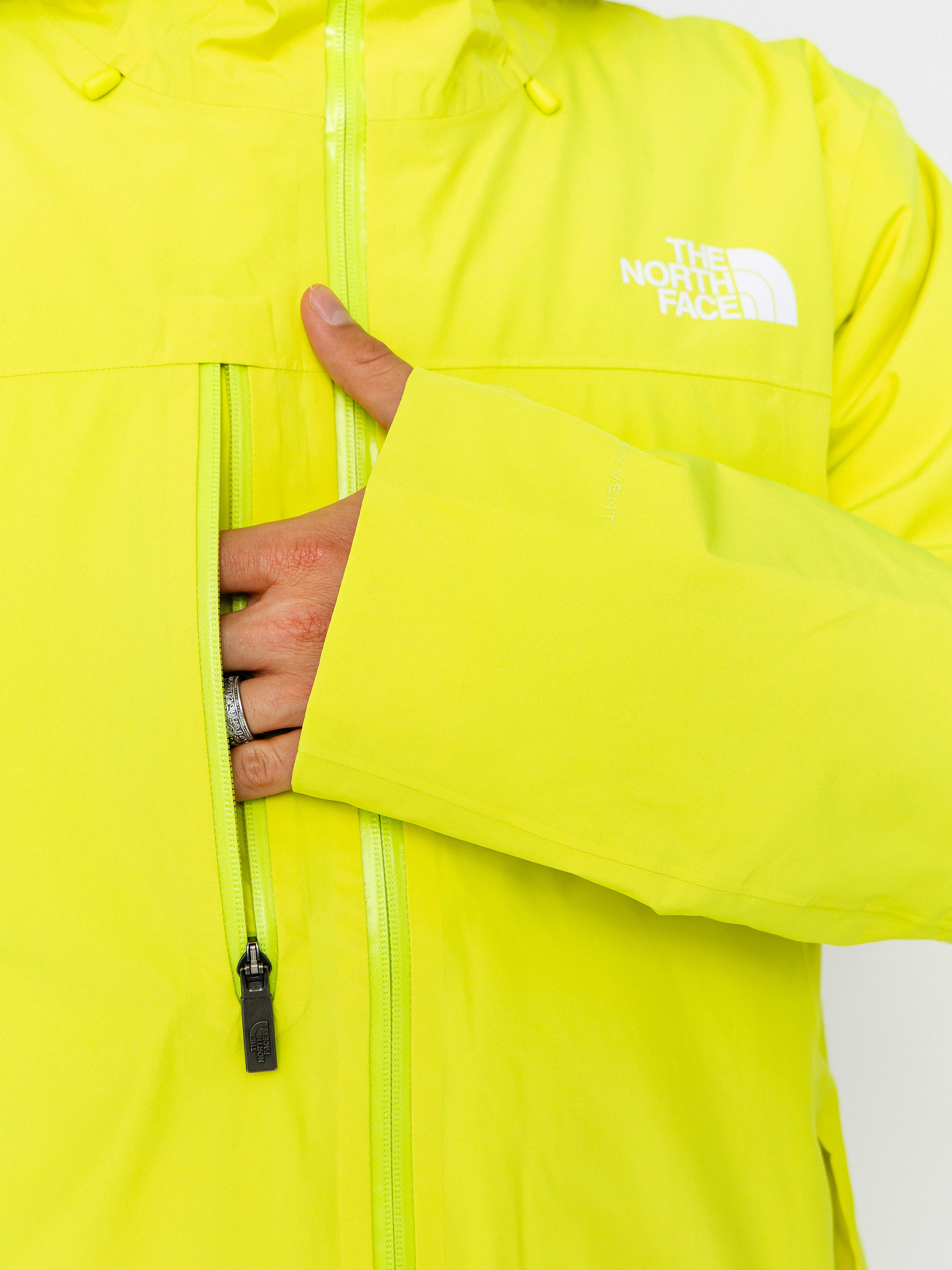 Pánska Snowboardová bunda The North Face Descendit (fizz lime)