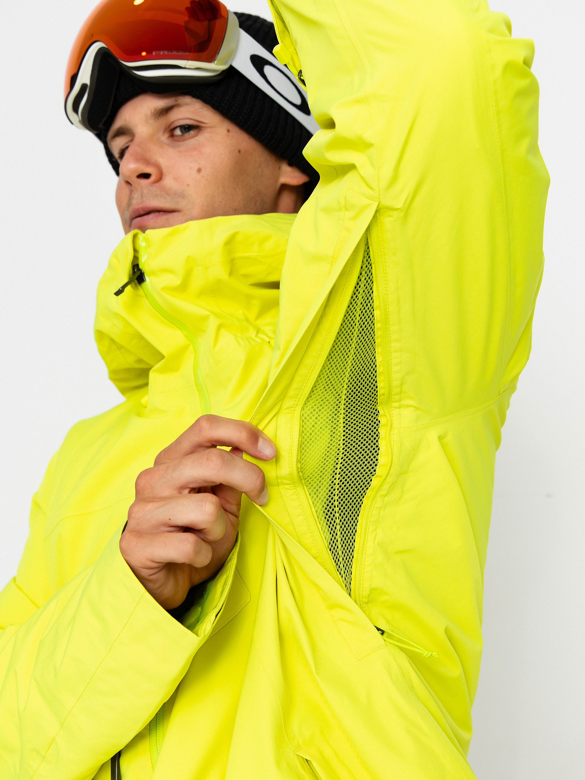 Pánska Snowboardová bunda The North Face Descendit (fizz lime)