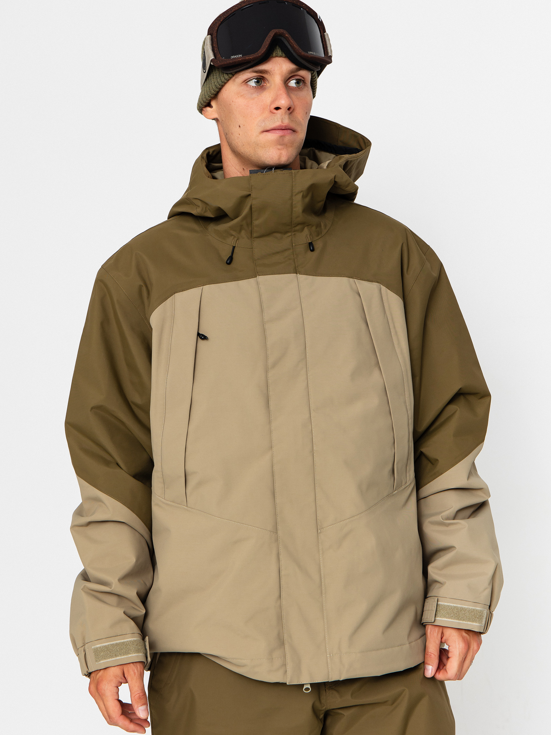 Pánska Snowboardová bunda Vans Hellbound 2.0 (warm brown)