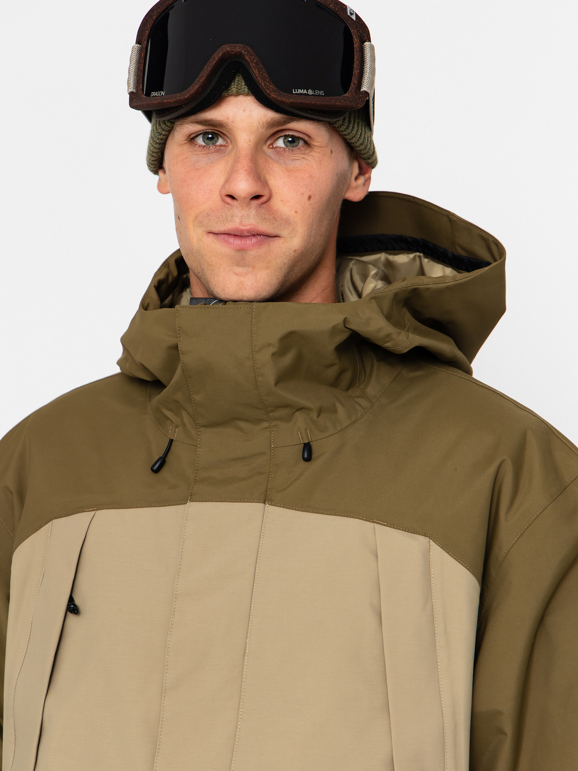 Pánska Snowboardová bunda Vans Hellbound 2.0 (warm brown)