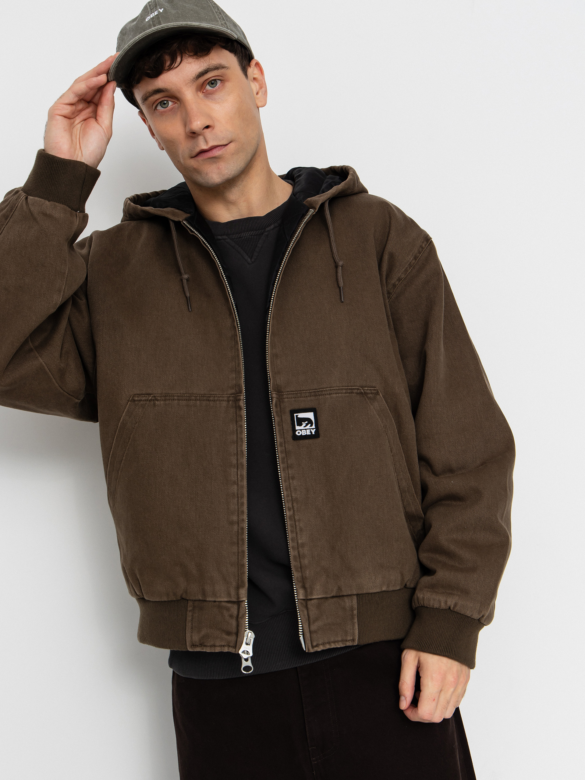 Bunda OBEY Obey Randy ZHD (wren faded wash)