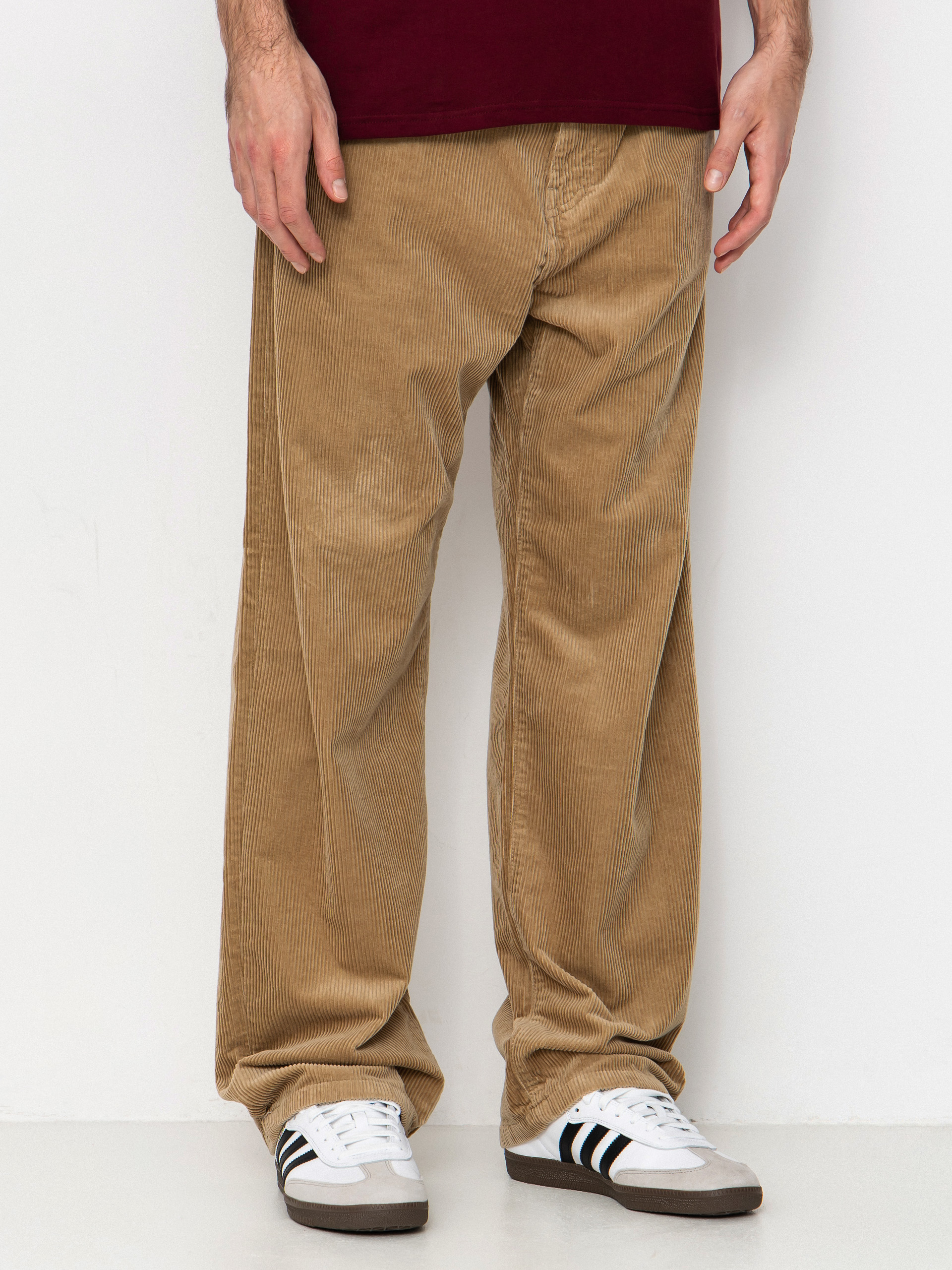 Nohavice Carhartt WIP Landon (leather/rinsed)