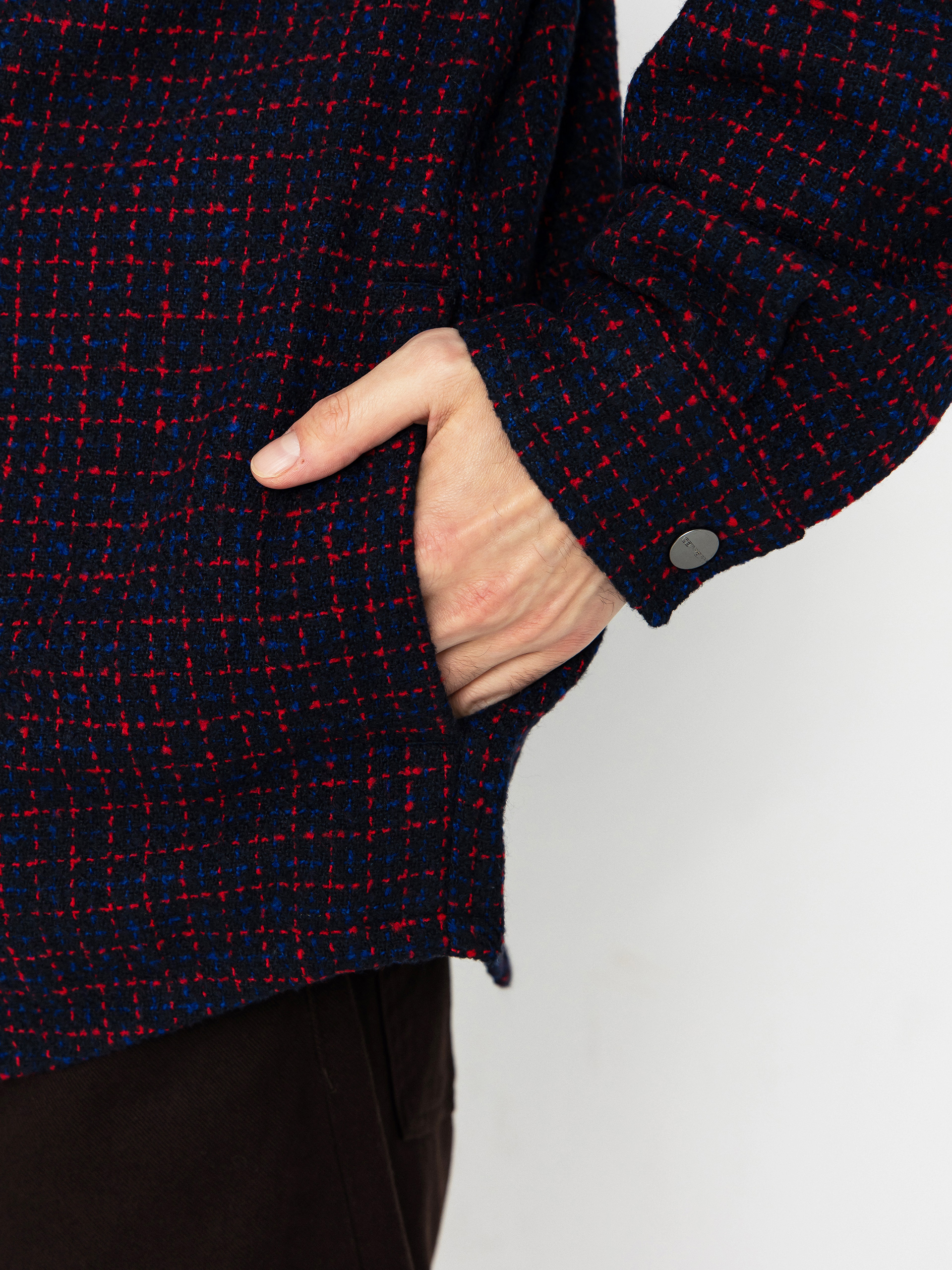 Bunda Carhartt WIP Bellamy (bellamy check/deep night)