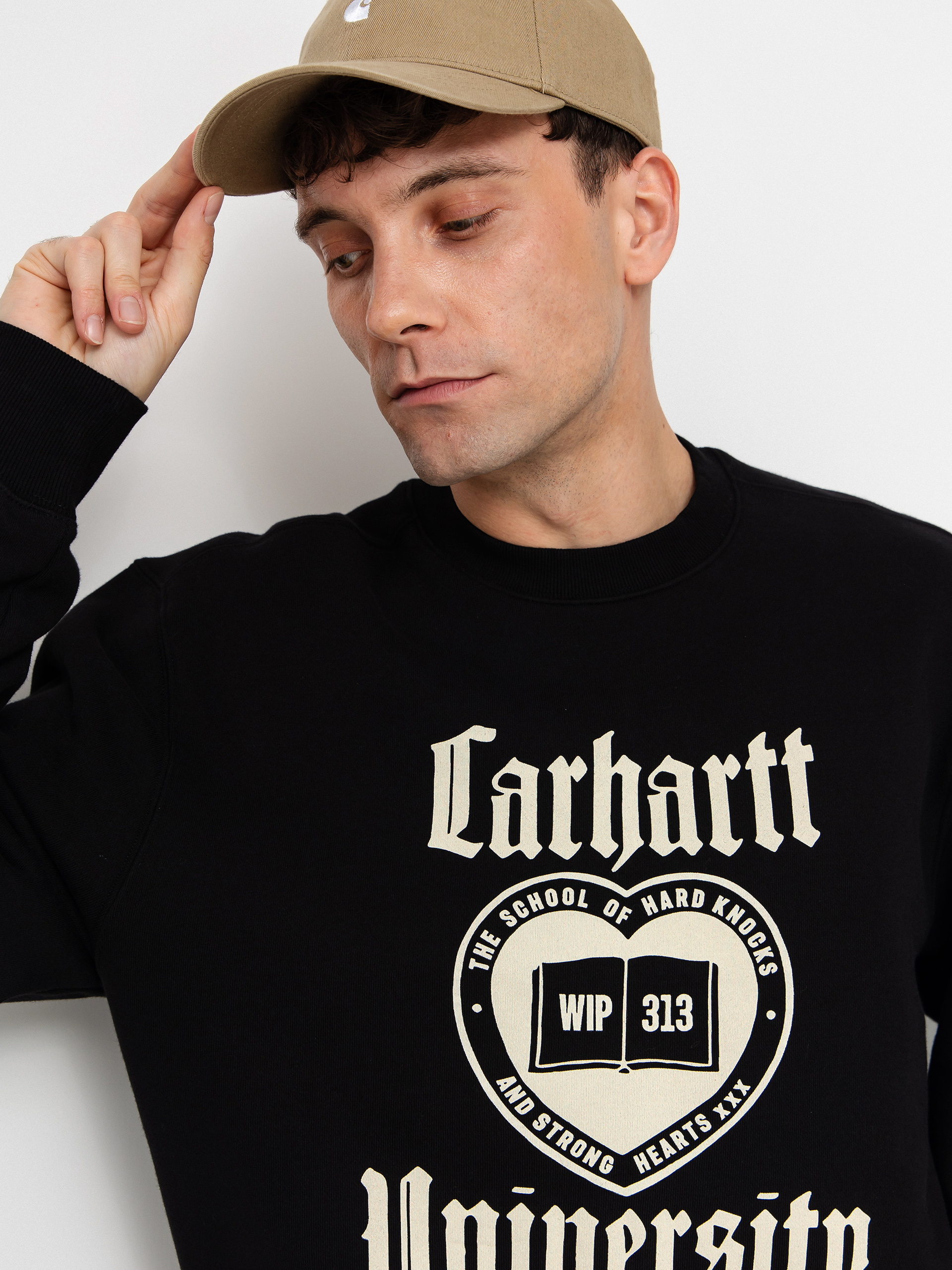 Mikina Carhartt WIP Schooling (black)