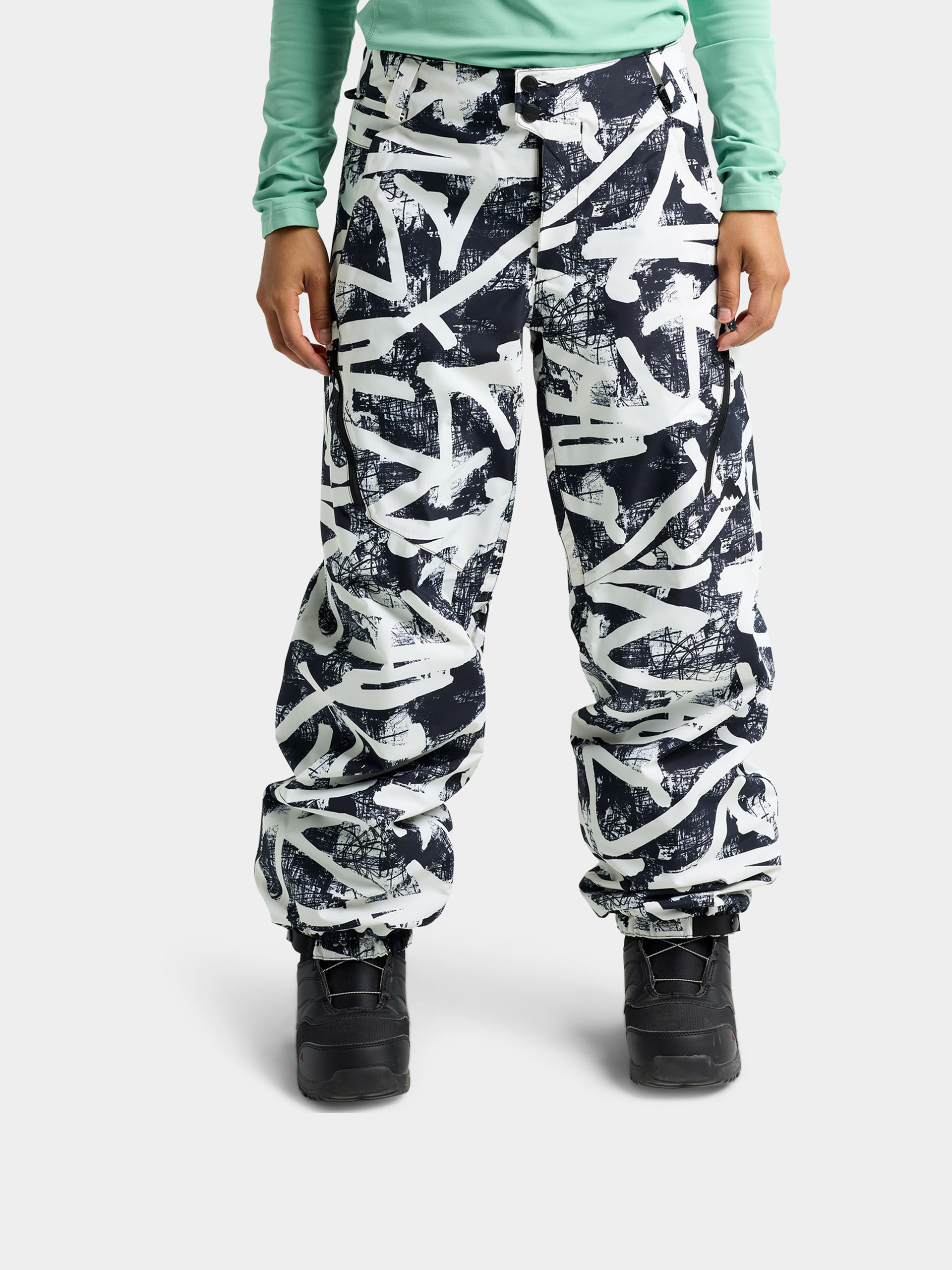 Dámske Snowboardové nohavice Burton Reserve 2L Relaxed (city streets)