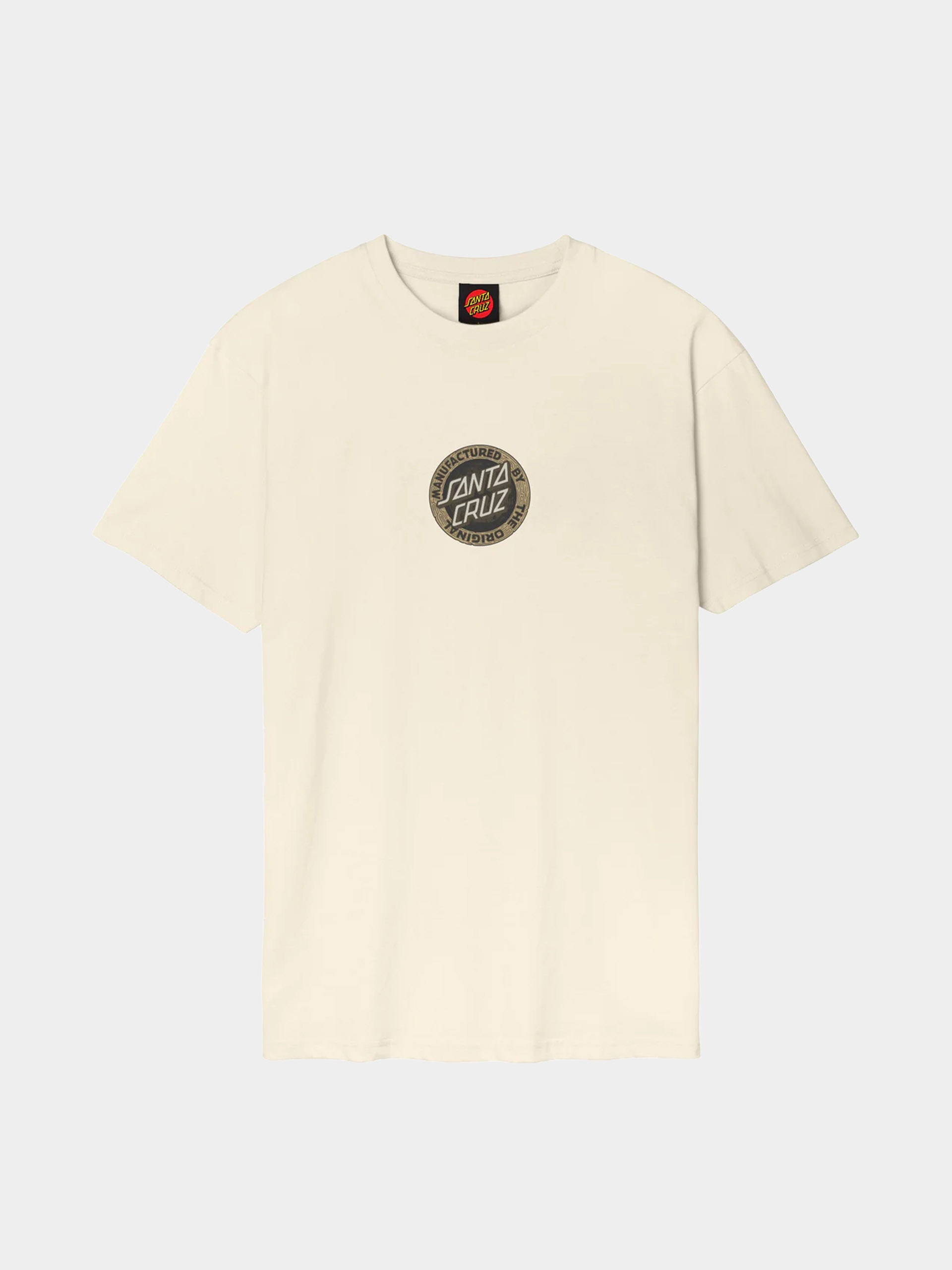 Tričko Santa Cruz Carved Mfg Front (bone)