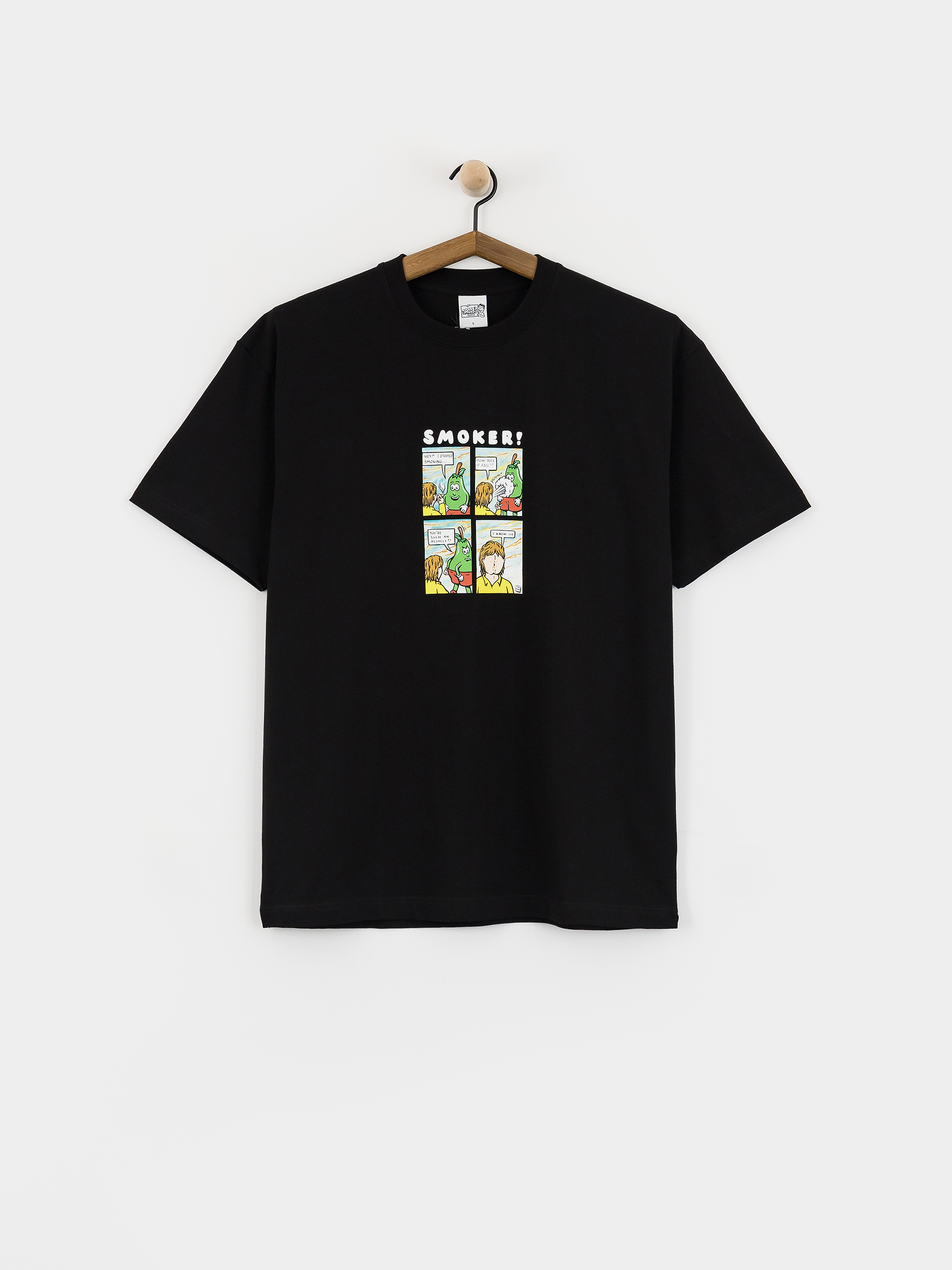 Tričko Polar Skate Smoker! (black)