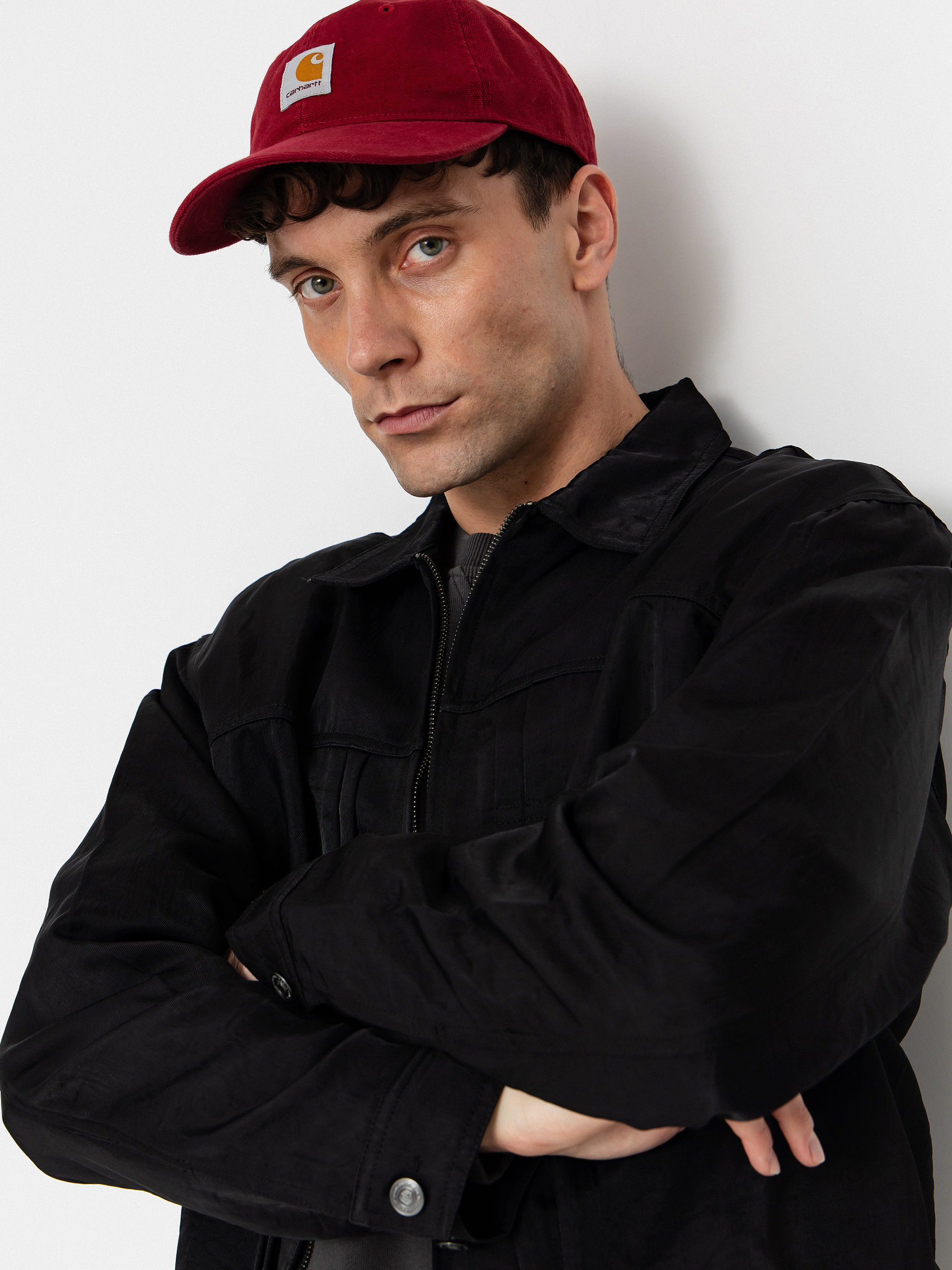 Bunda HUF X Thrasher Trucker (black)
