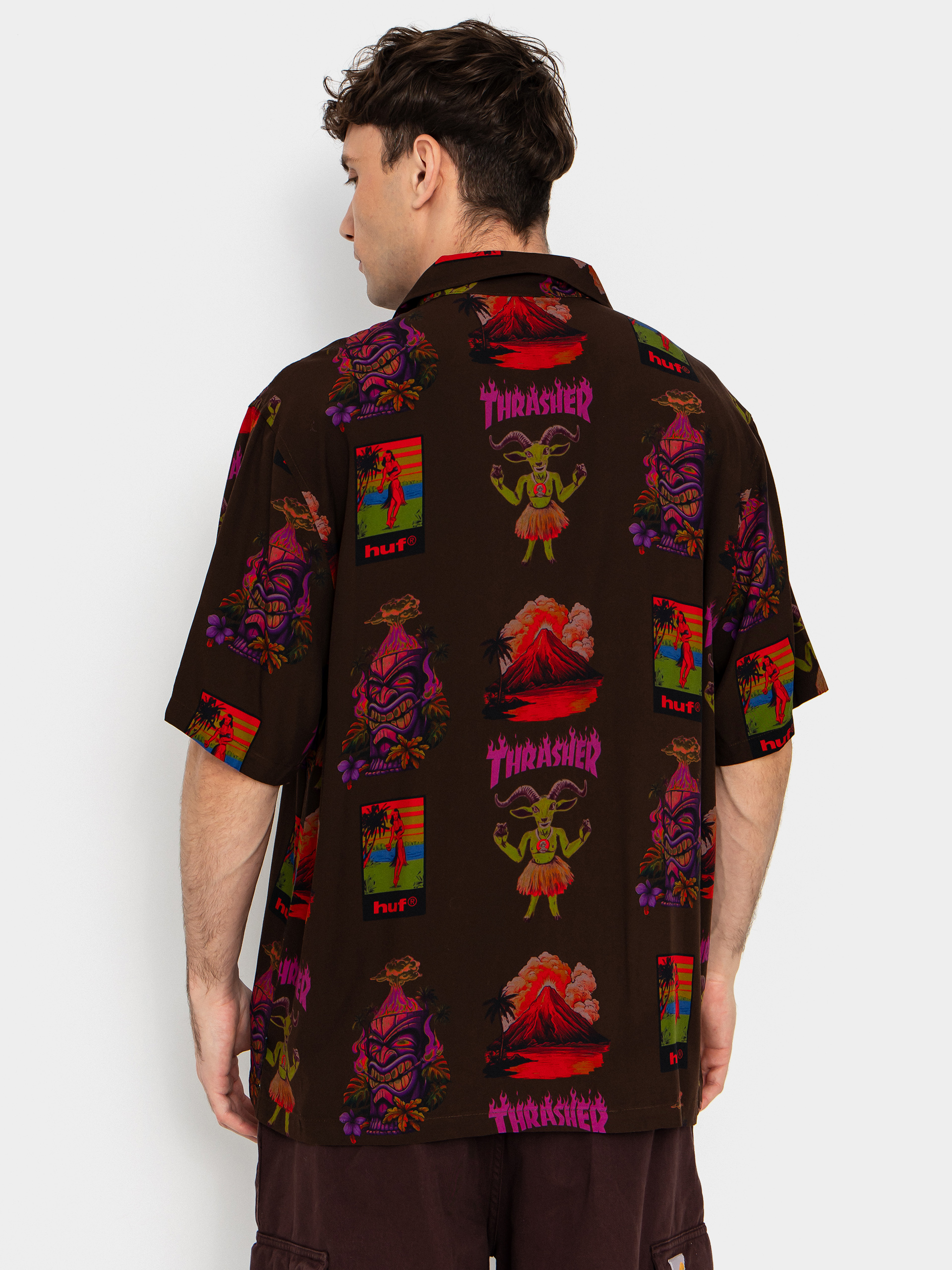 Košeľa HUF X Thrasher Hawaiian (multi)