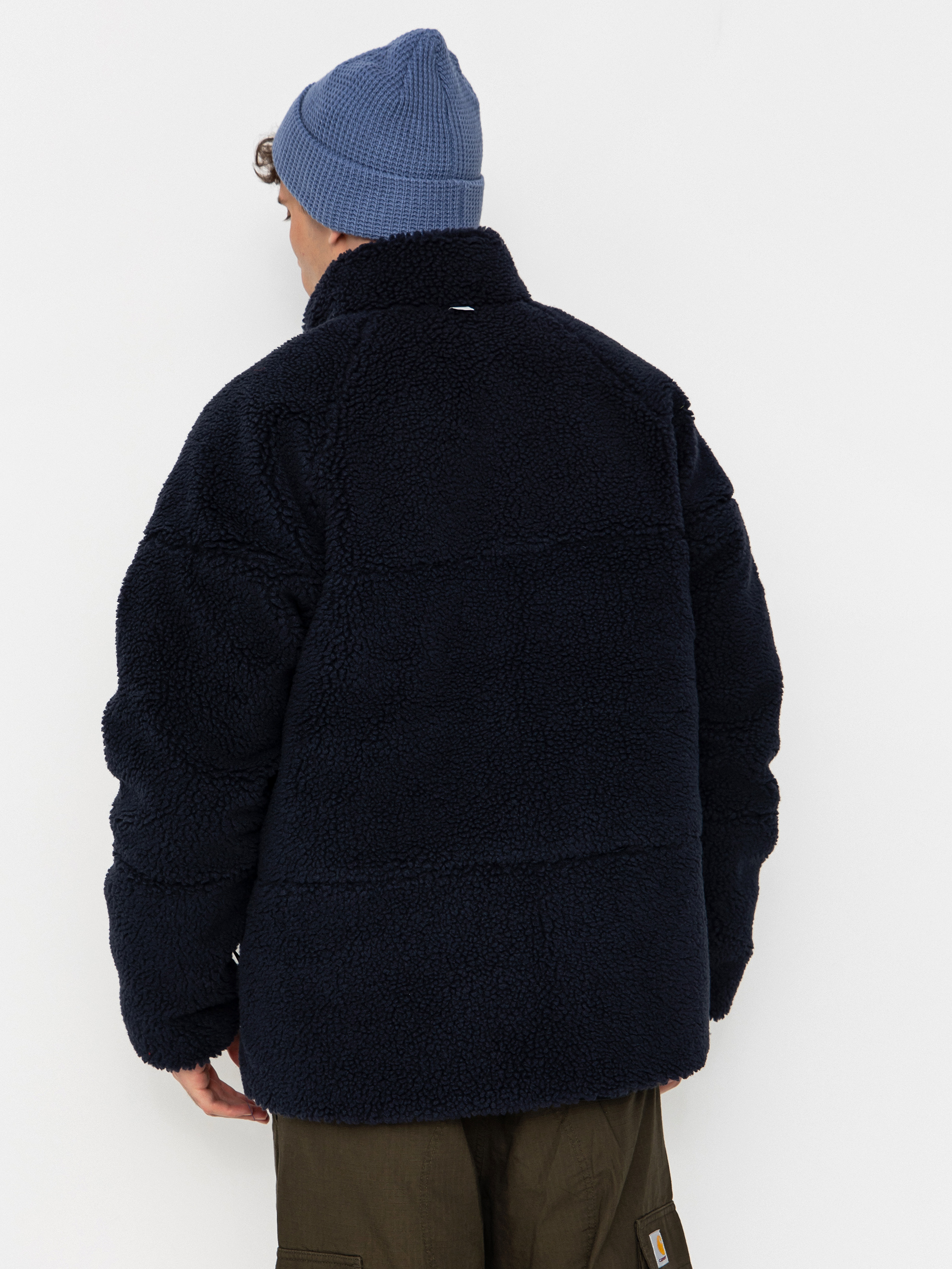 Bunda Patagonia Reversible Silent Down (smolder blue)