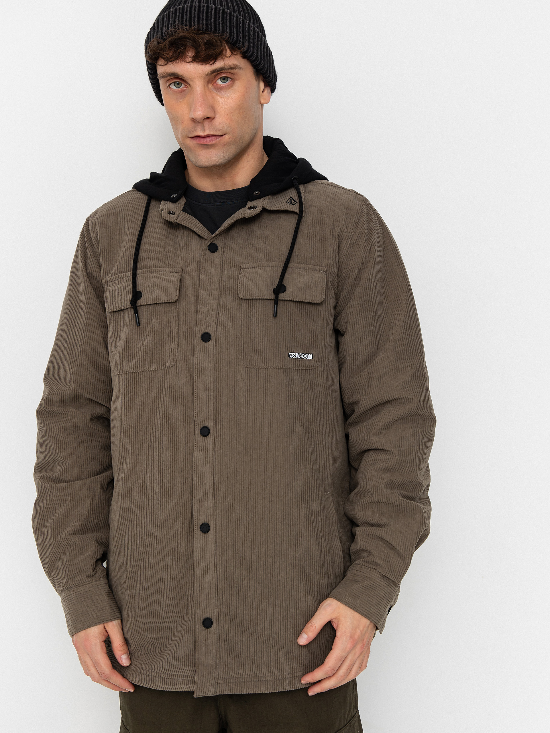 Bunda Volcom Kenson Ins Flannel (military)