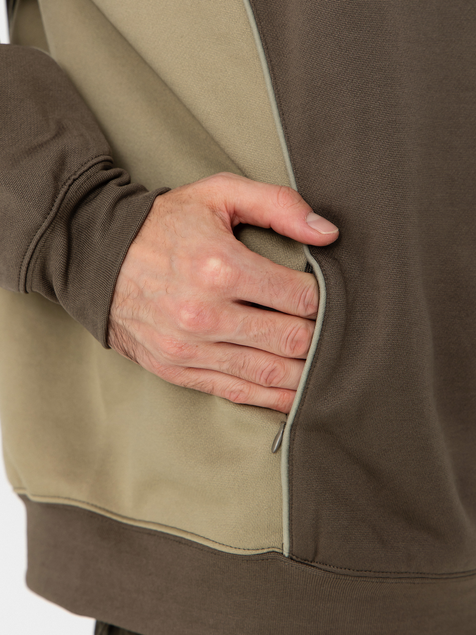 Mikina s kapucňou Volcom Vital Hydro HD (military)