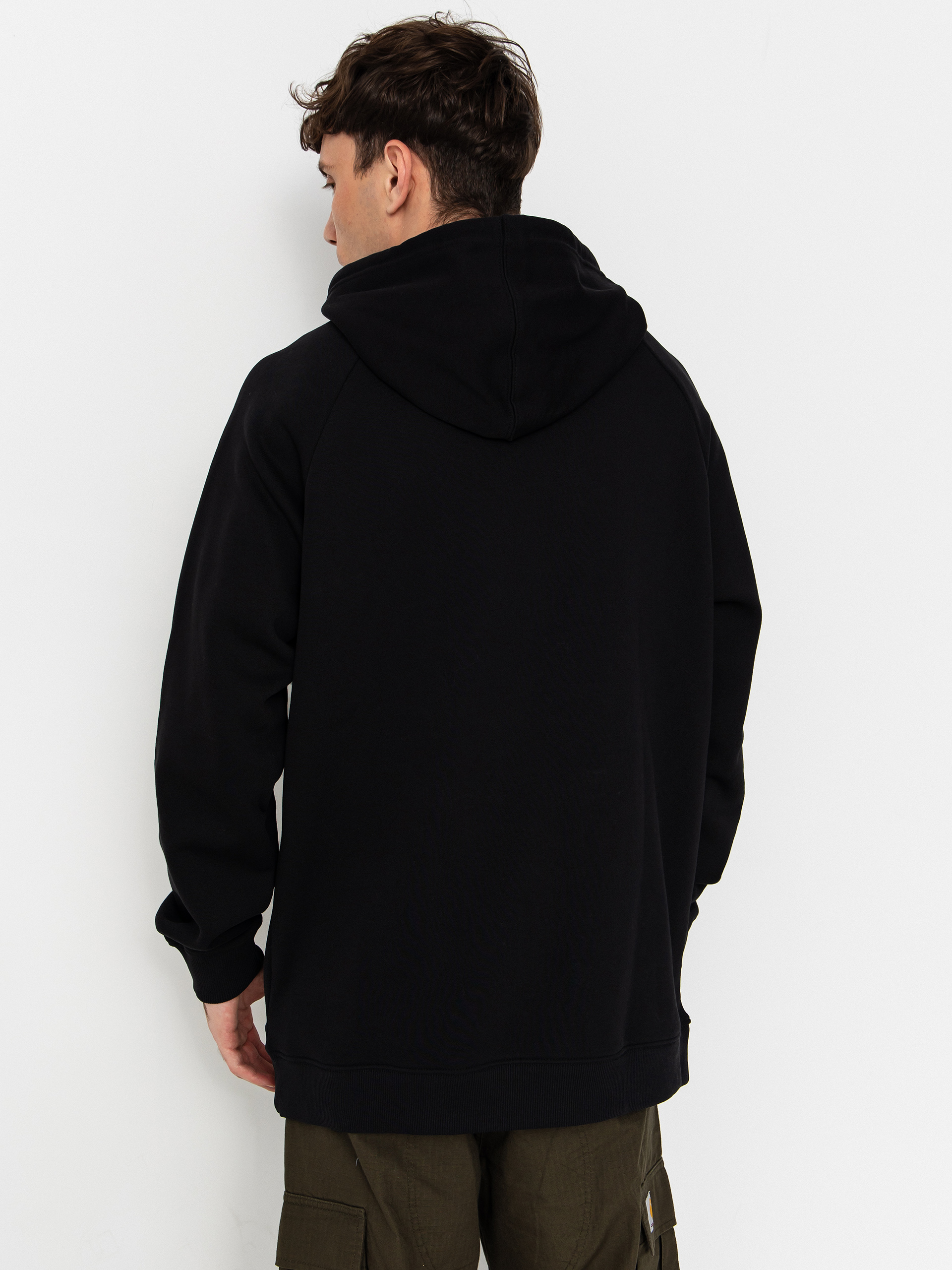 Mikina s kapucňou DC Corpo Raglan HD (black)