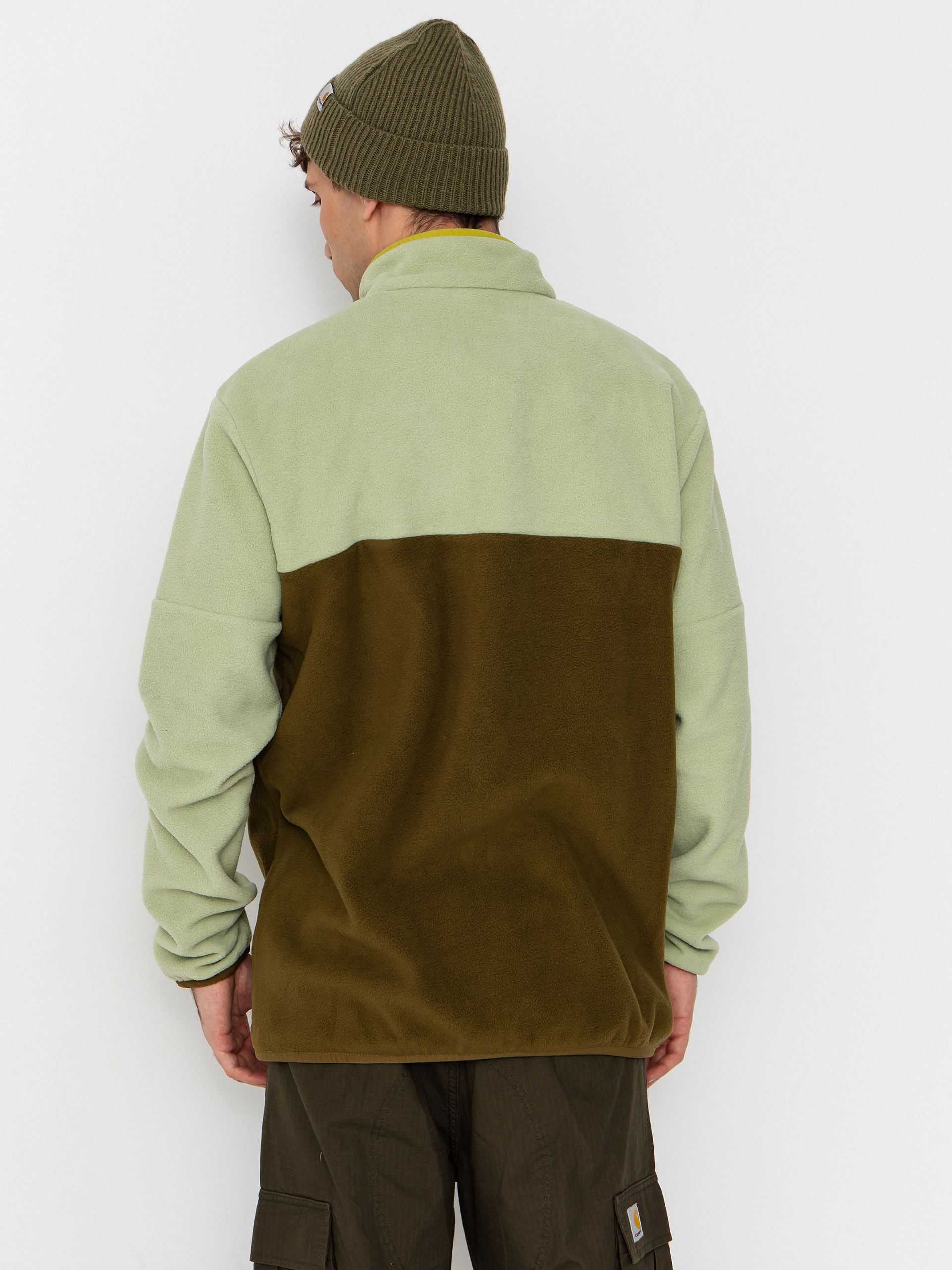 Pánsky Flísová mikina Picture Arcca 1/4 Zip (tobacco)