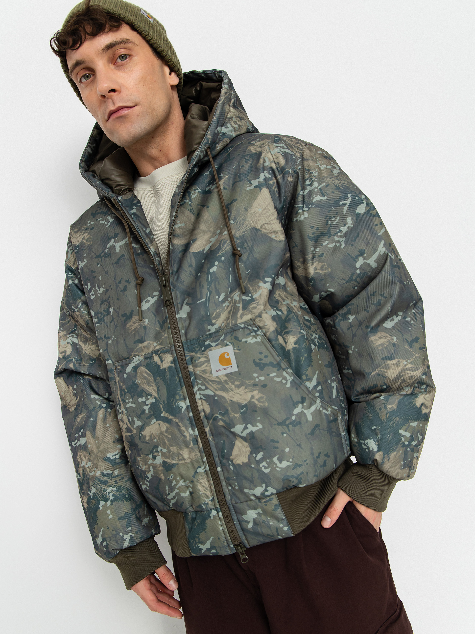 Bunda Carhartt WIP OG Active Cold (camo combi/green)