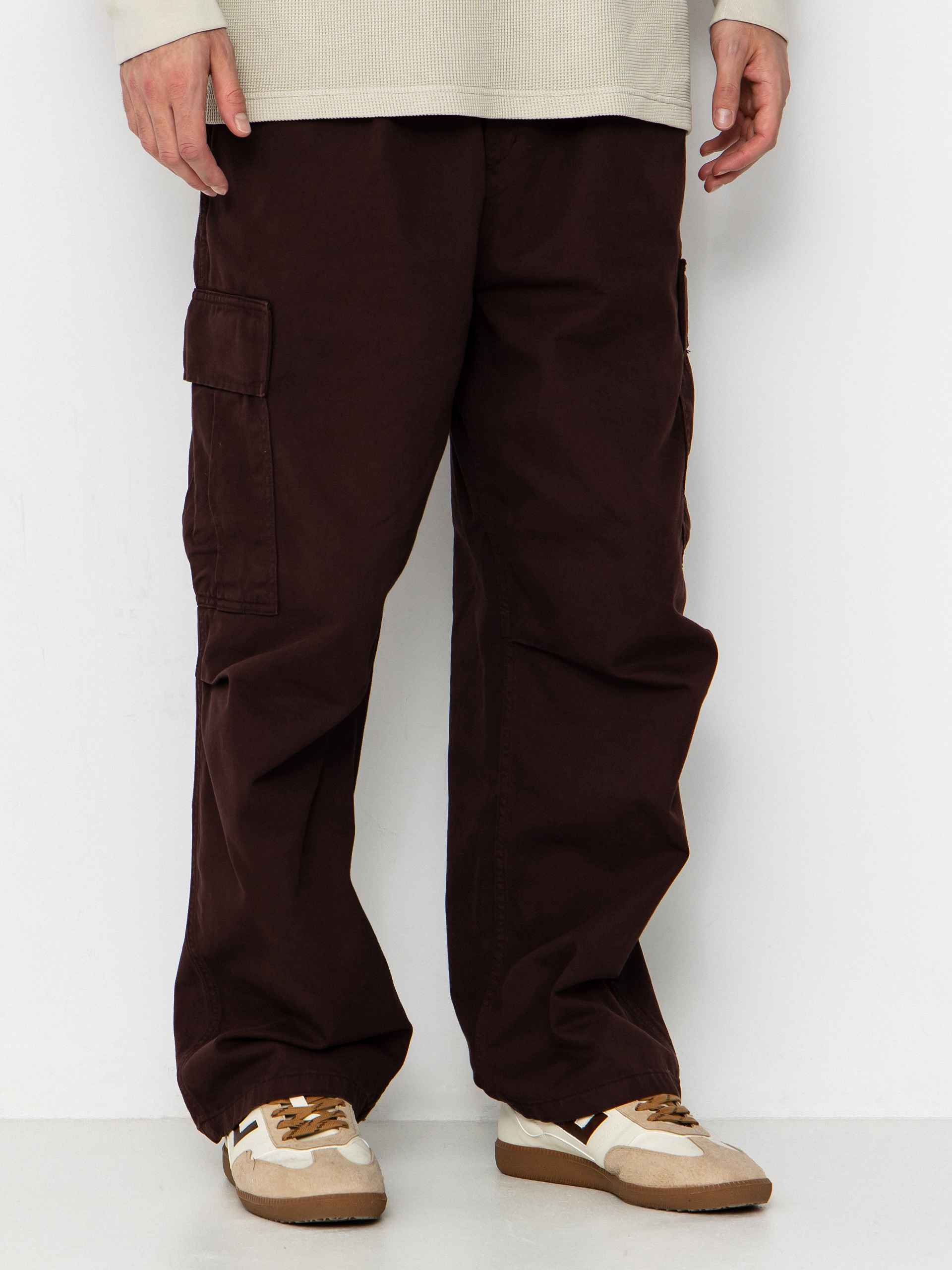 Nohavice Carhartt WIP Cole Cargo (palisander/garment dyed)