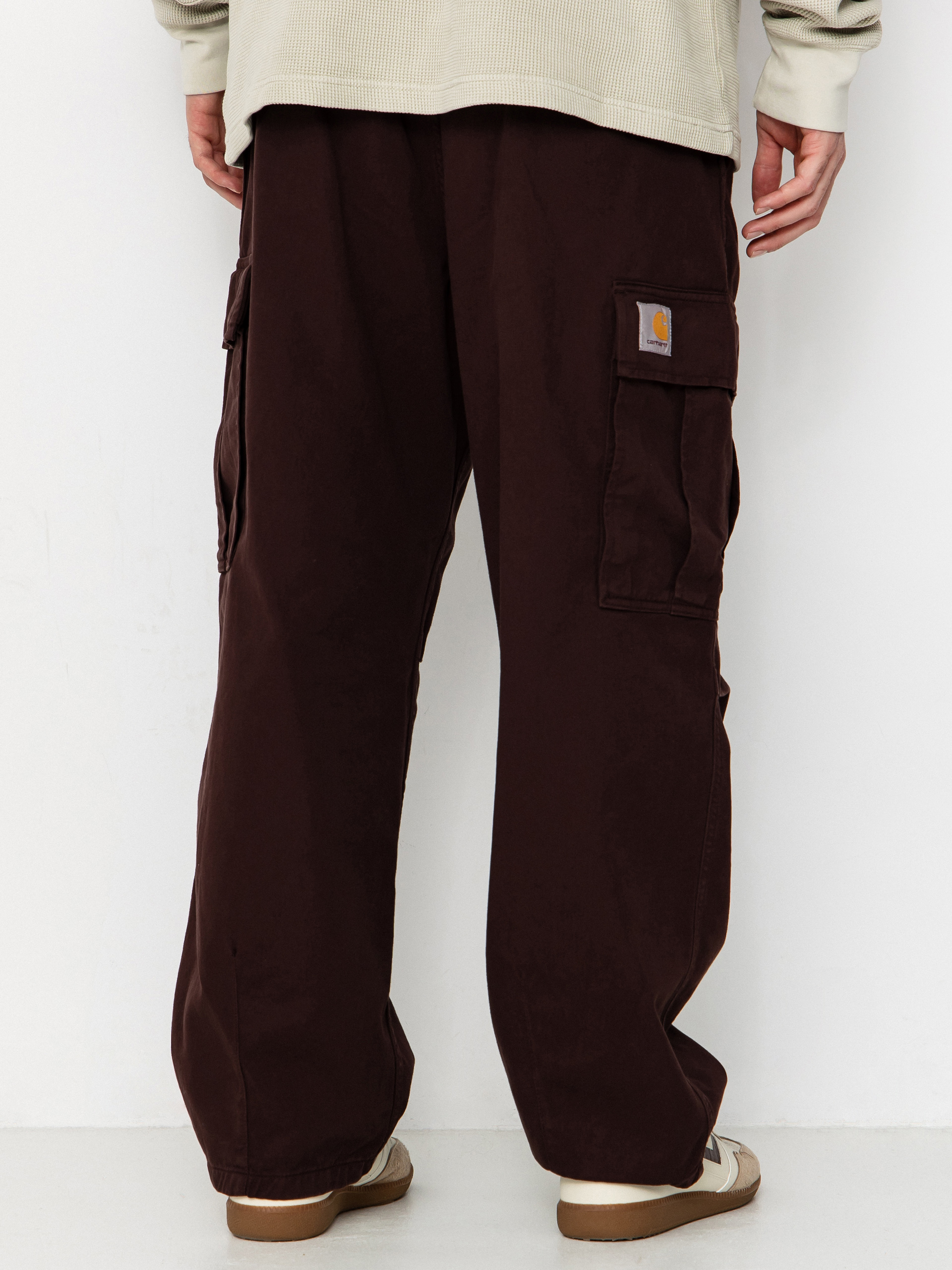 Nohavice Carhartt WIP Cole Cargo (palisander/garment dyed)
