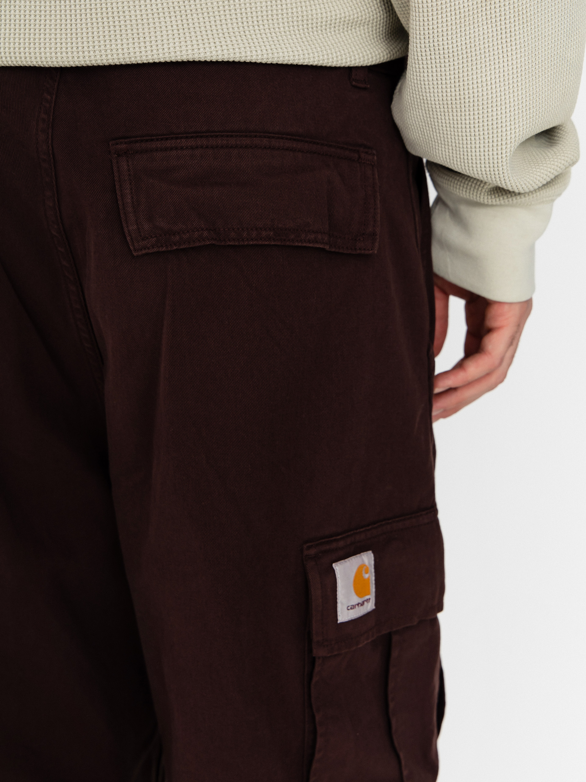 Nohavice Carhartt WIP Cole Cargo (palisander/garment dyed)