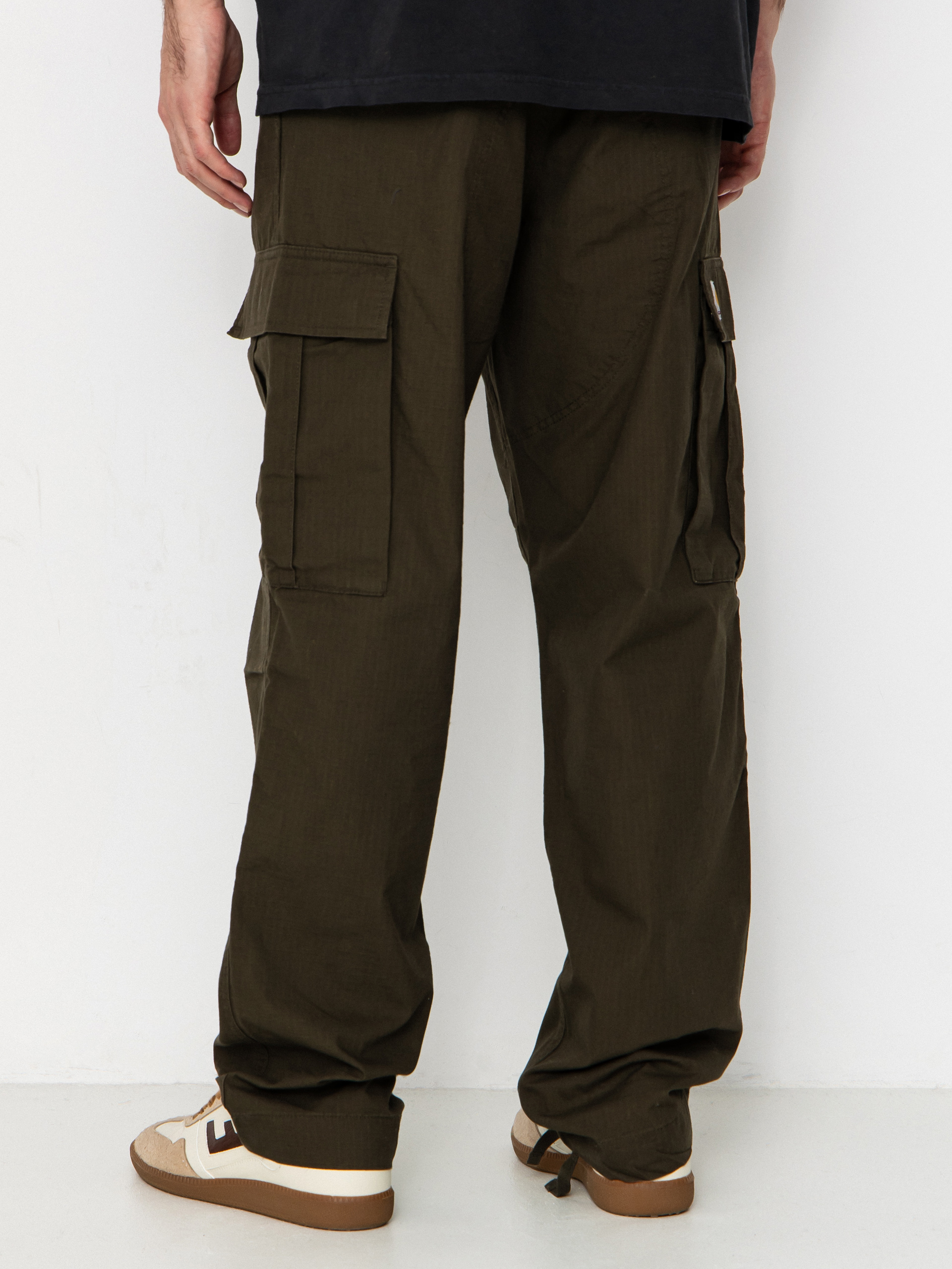 Nohavice Carhartt WIP Regular Cargo (cypress/rinsed)