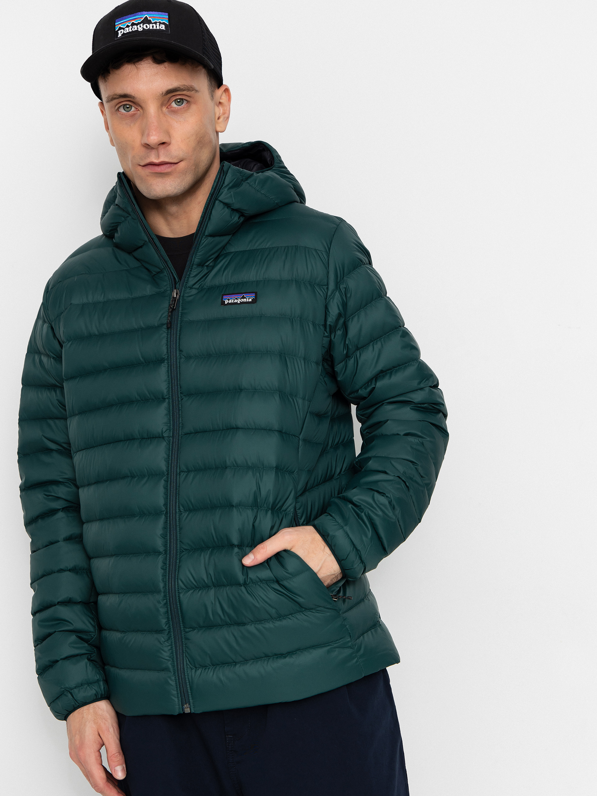 Bunda Patagonia Down Sweater HD (cascade green)
