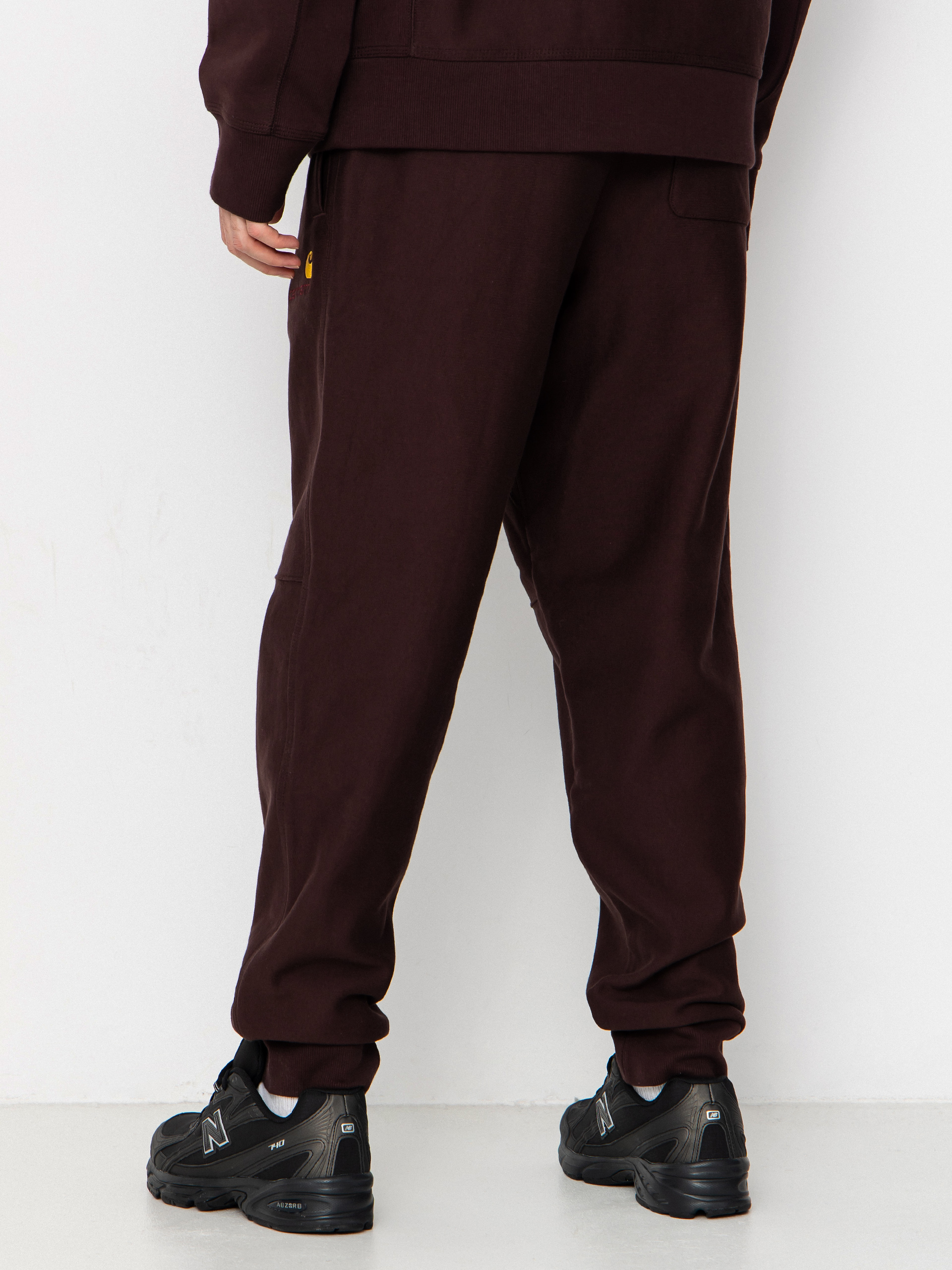 Nohavice Carhartt WIP American Script Jogging (palisander)