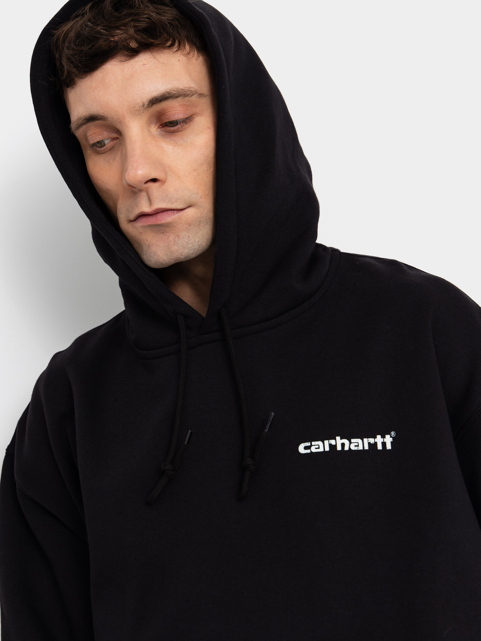 Mikina s kapucňou Carhartt WIP Caps HD (black)