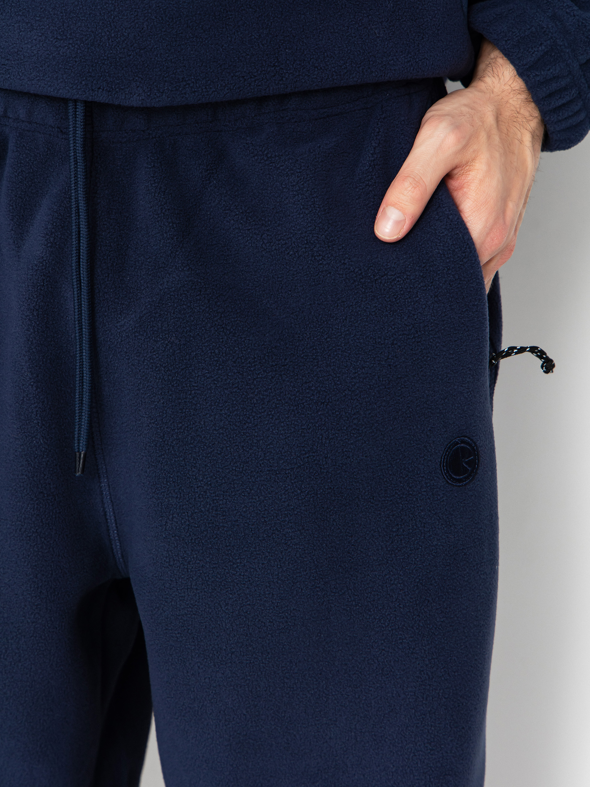 Nohavice Polar Skate Ivan Fleece (grey blue)