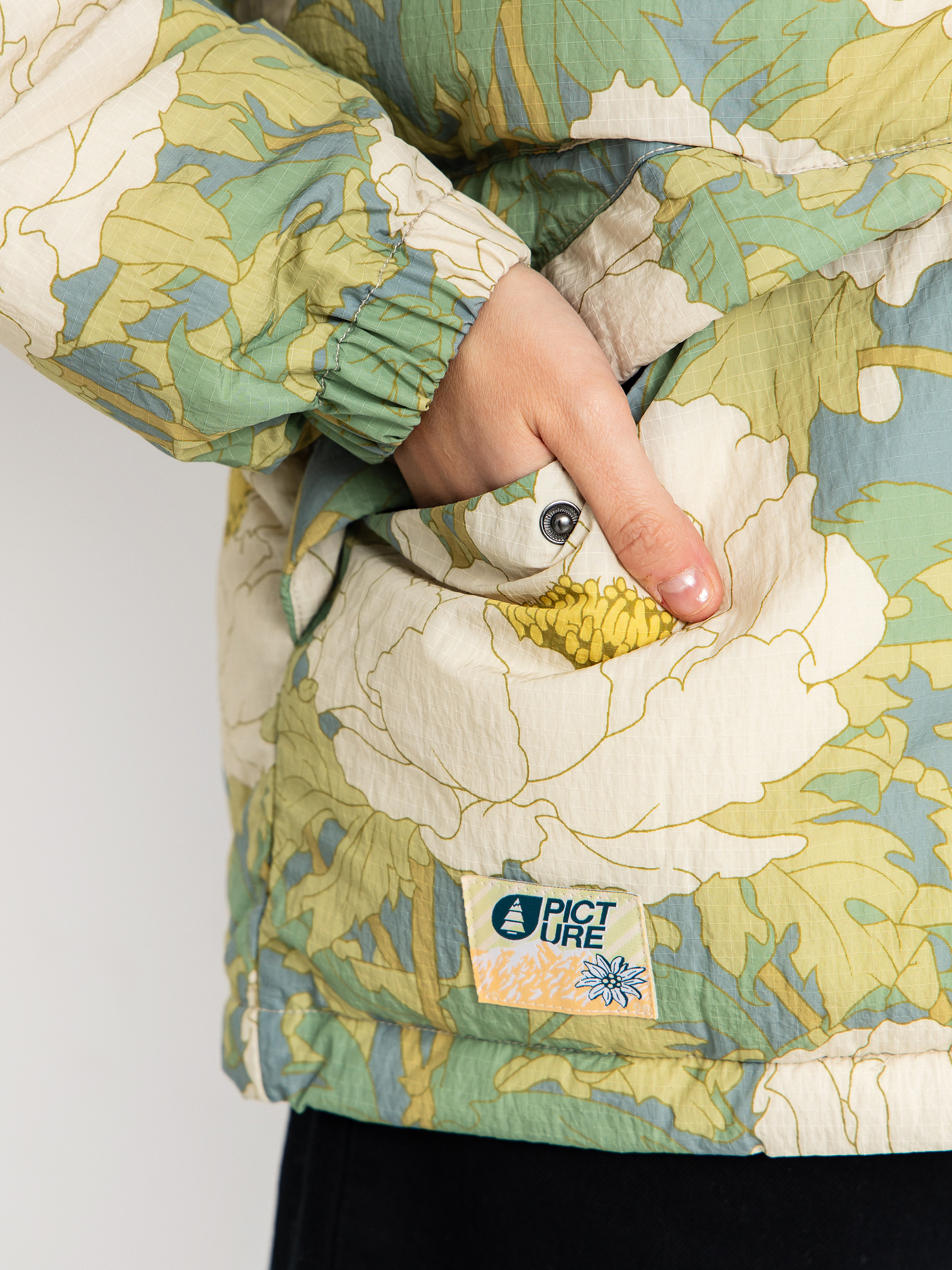 Bunda Picture Flib Wmn (timeless flower print)