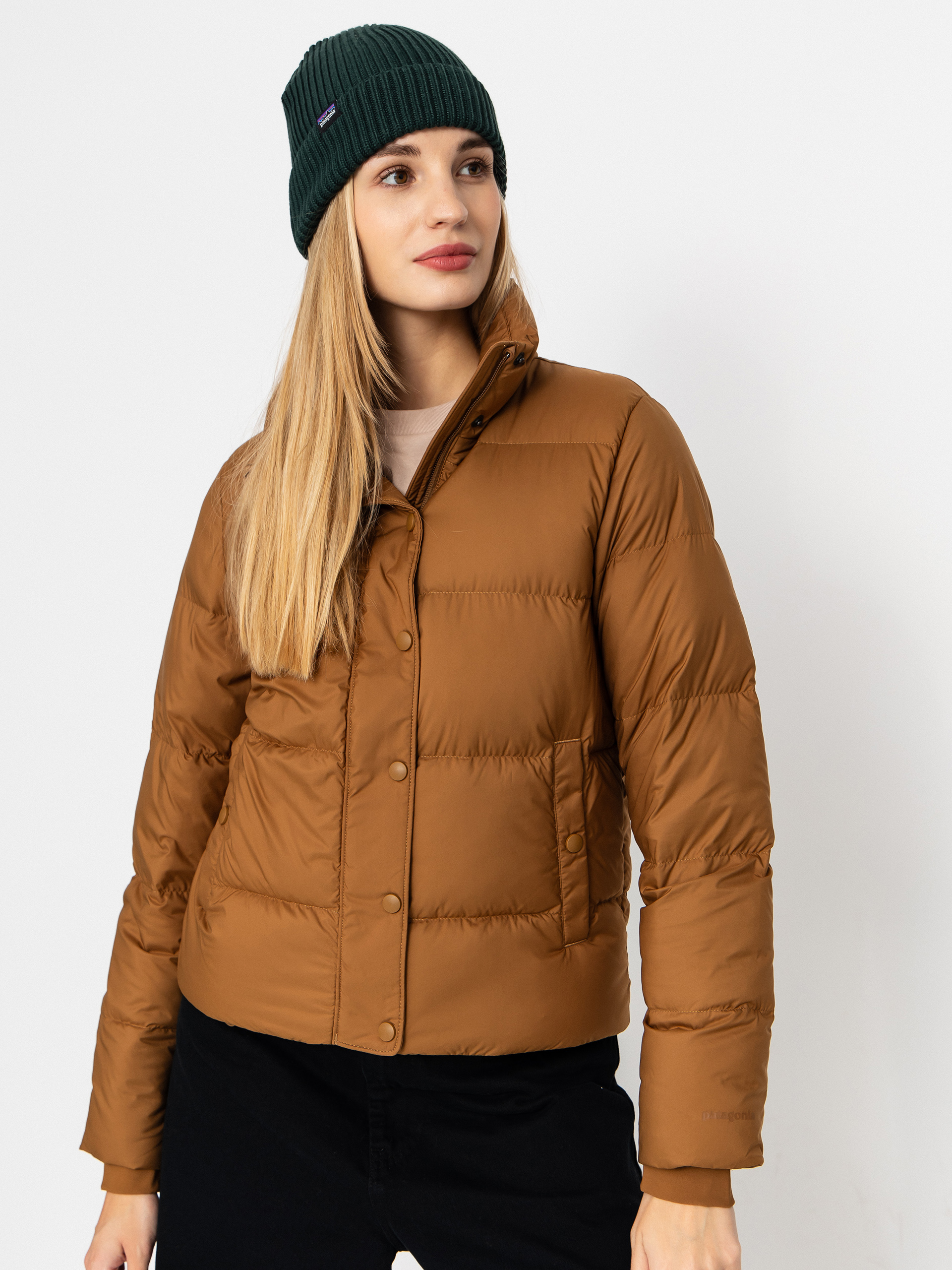 Bunda Patagonia Silent Down Wmn (deer brown)