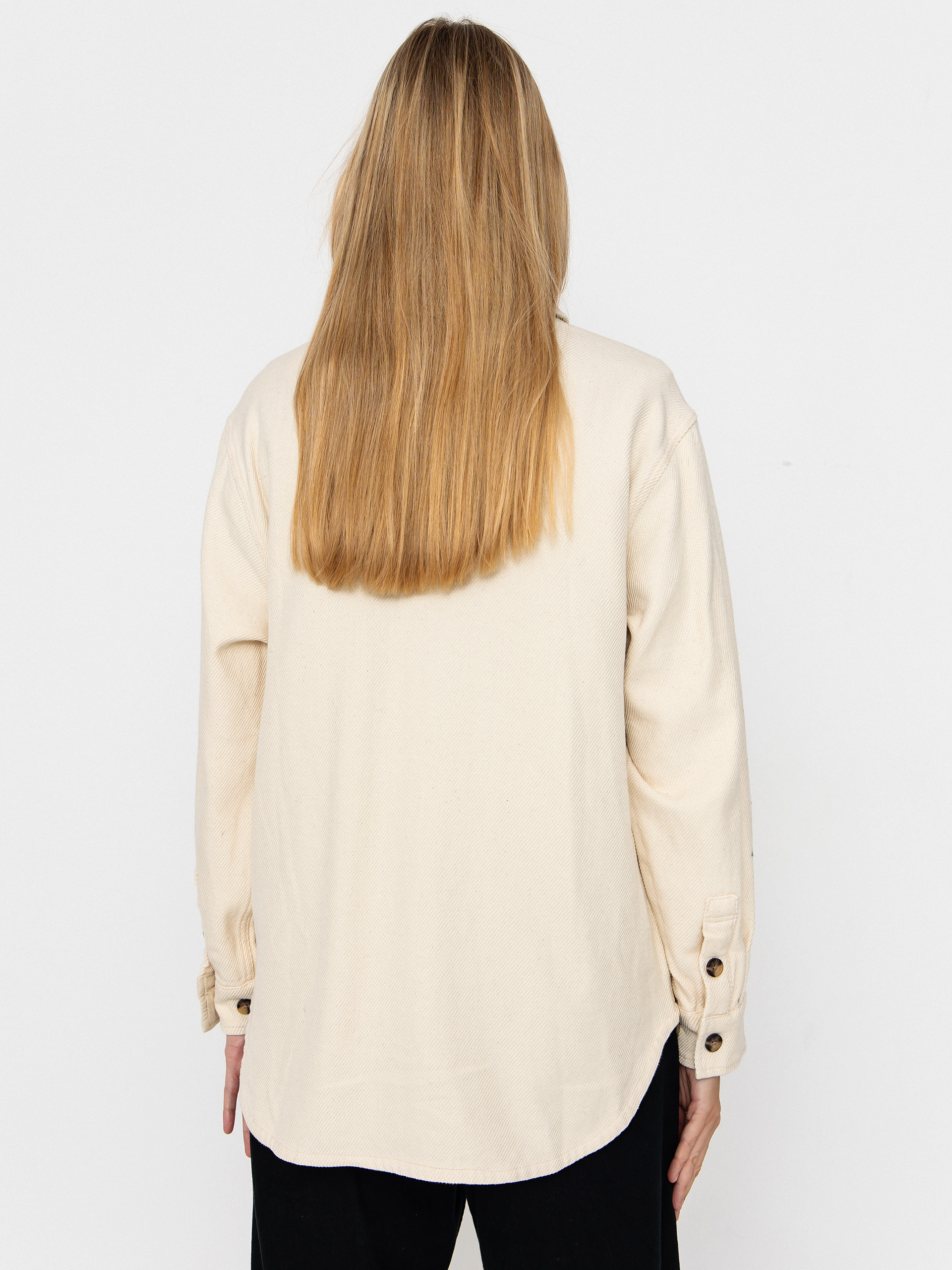 Bunda Patagonia Fjord Loft Overshirt Wmn (undyed natural)