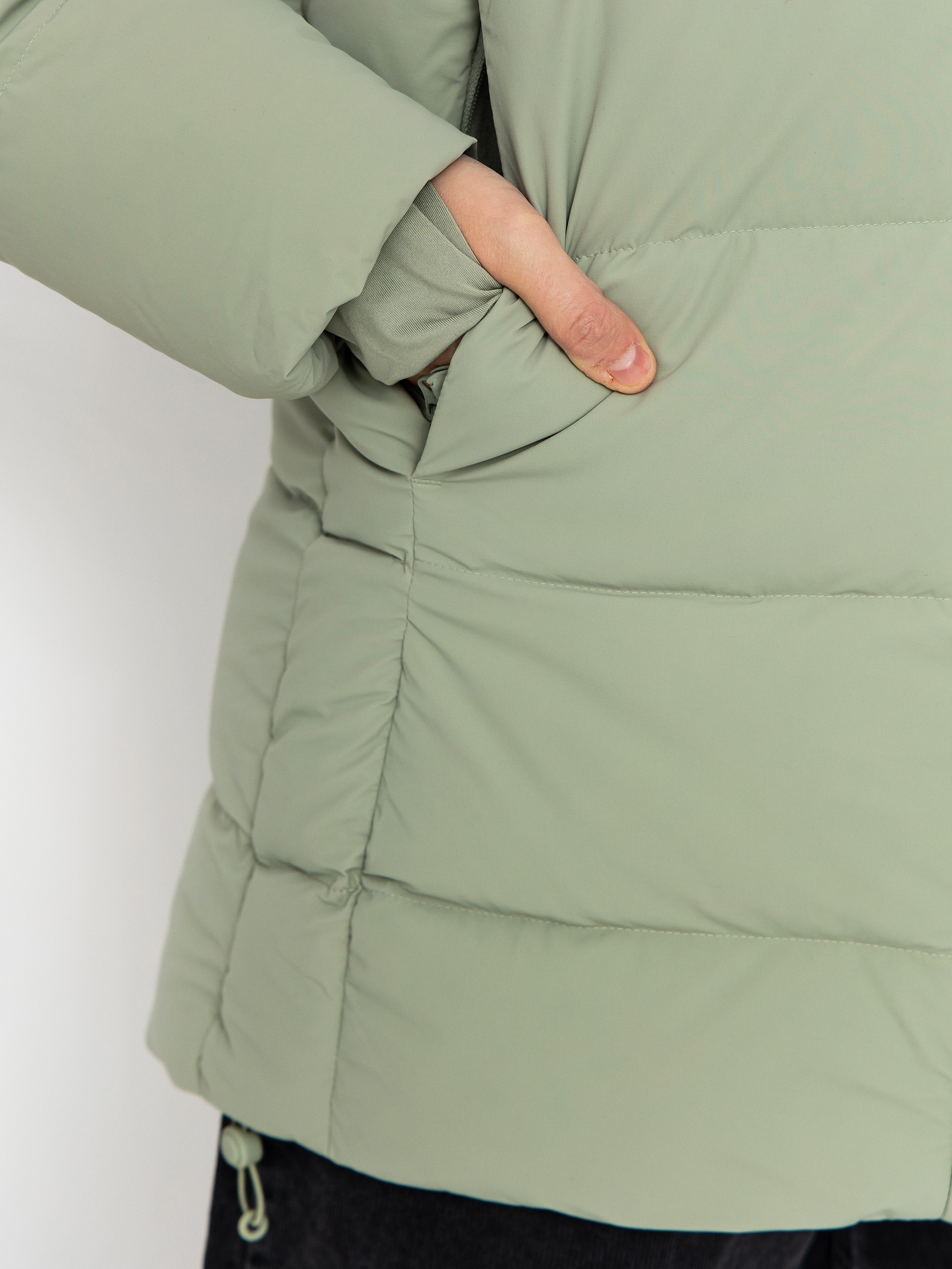 Bunda Columbia Amaze Puff Mid Hooded Wmn (safari)