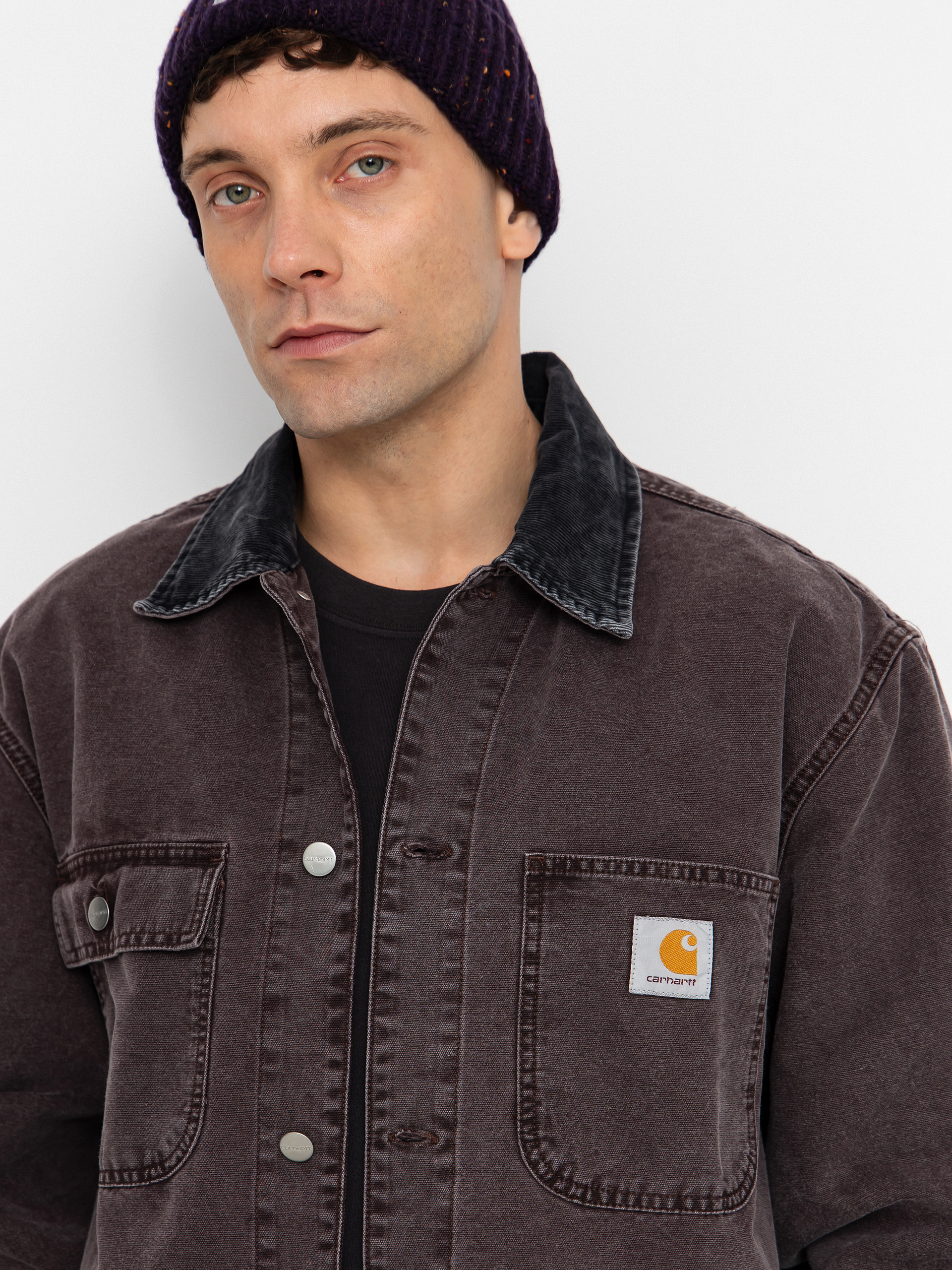 Bunda Carhartt WIP Mitch (palisander/black)