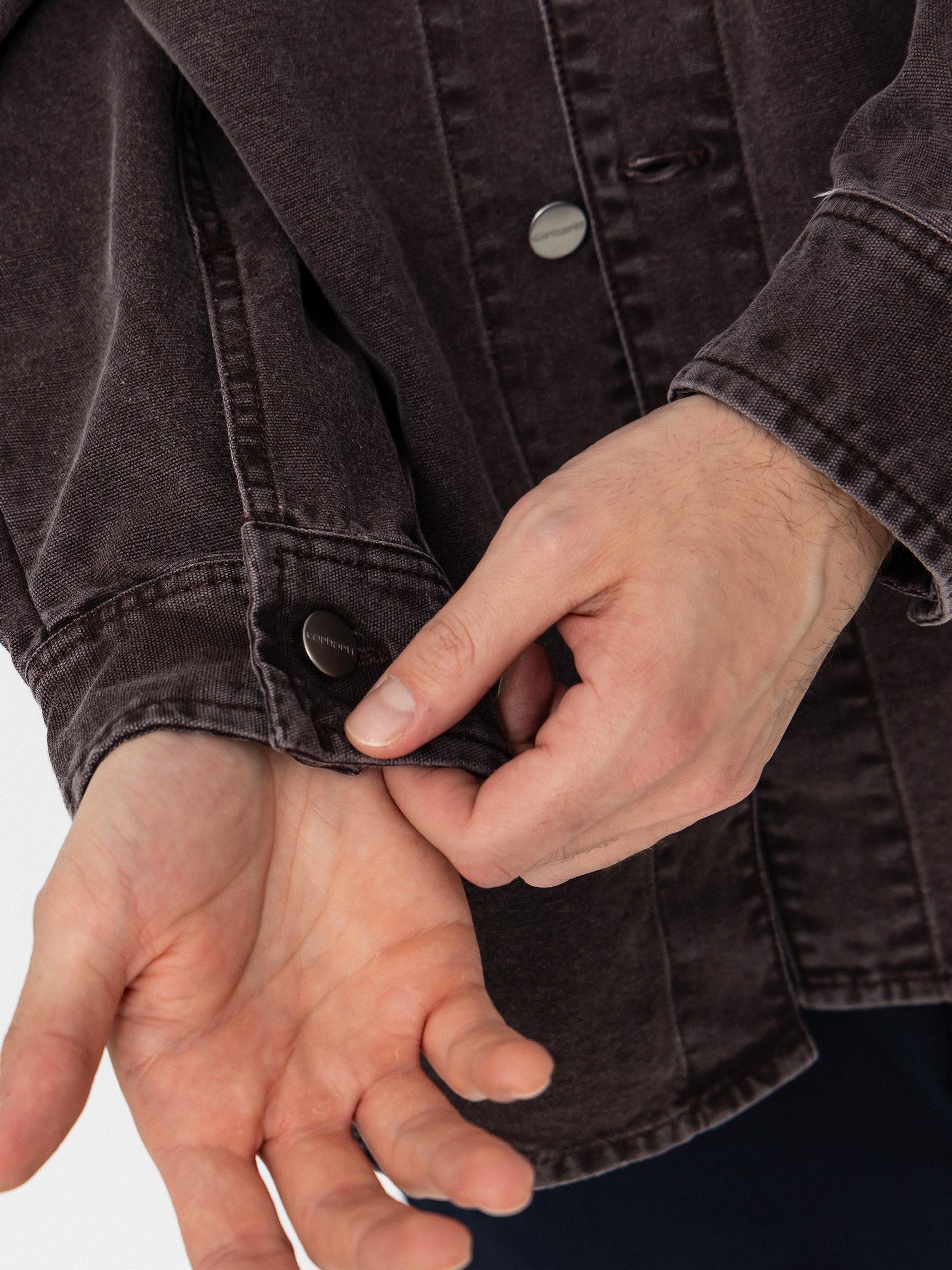 Bunda Carhartt WIP Mitch (palisander/black)