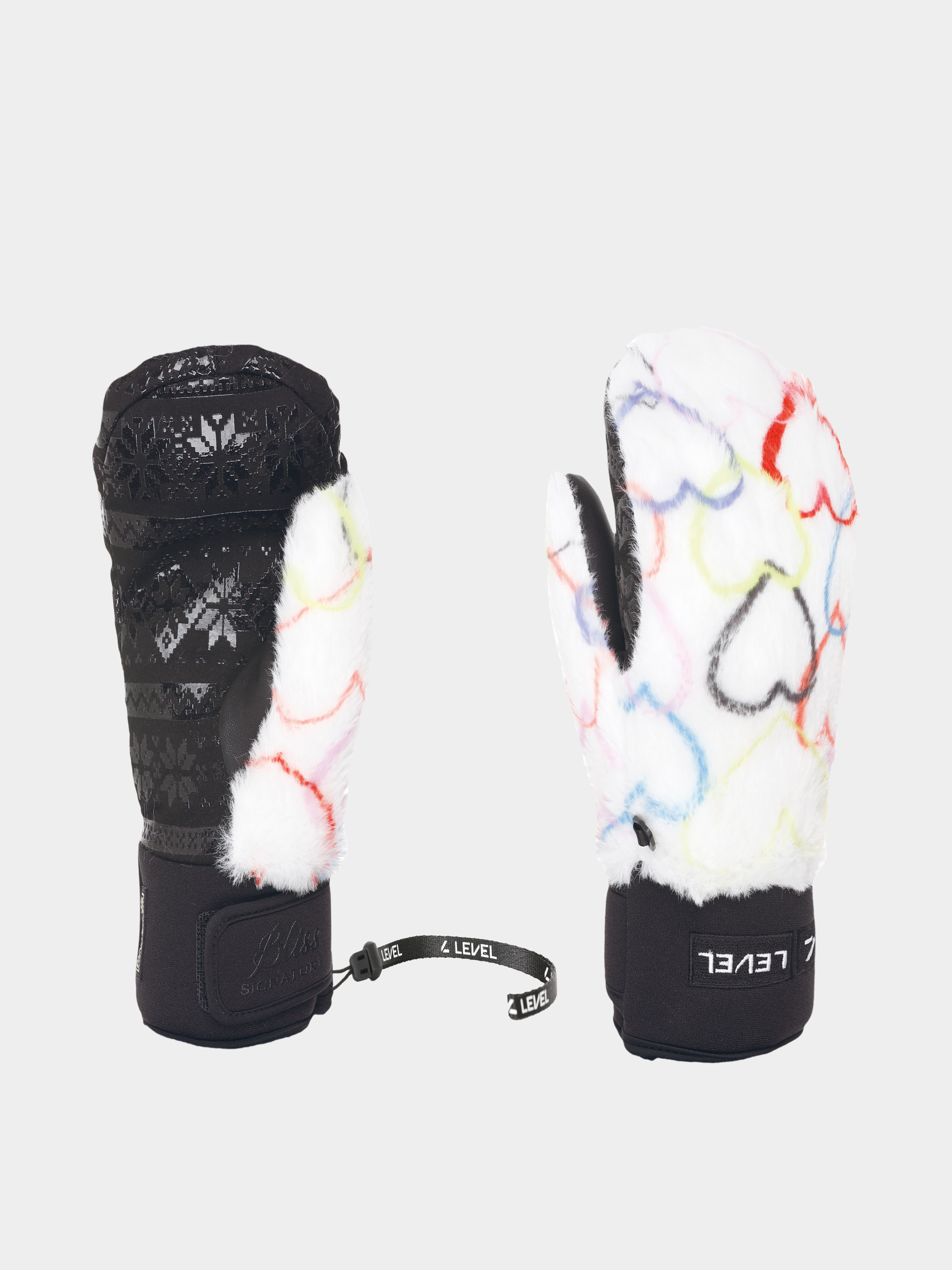Rukavice Level Siberian Mitt Wmn (pk rainbow)