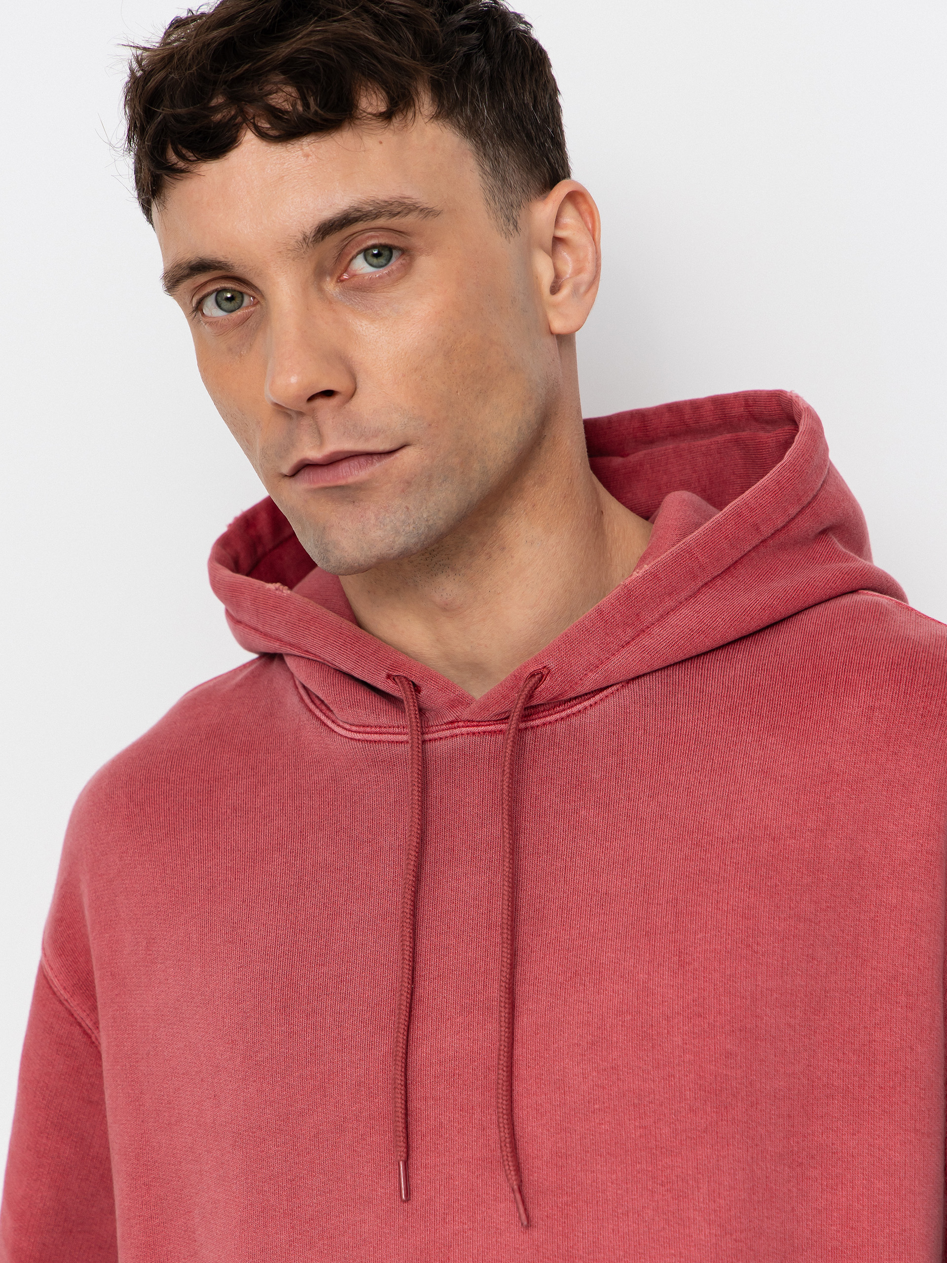 Mikina s kapucňou Carhartt WIP Torion HD (marsala)