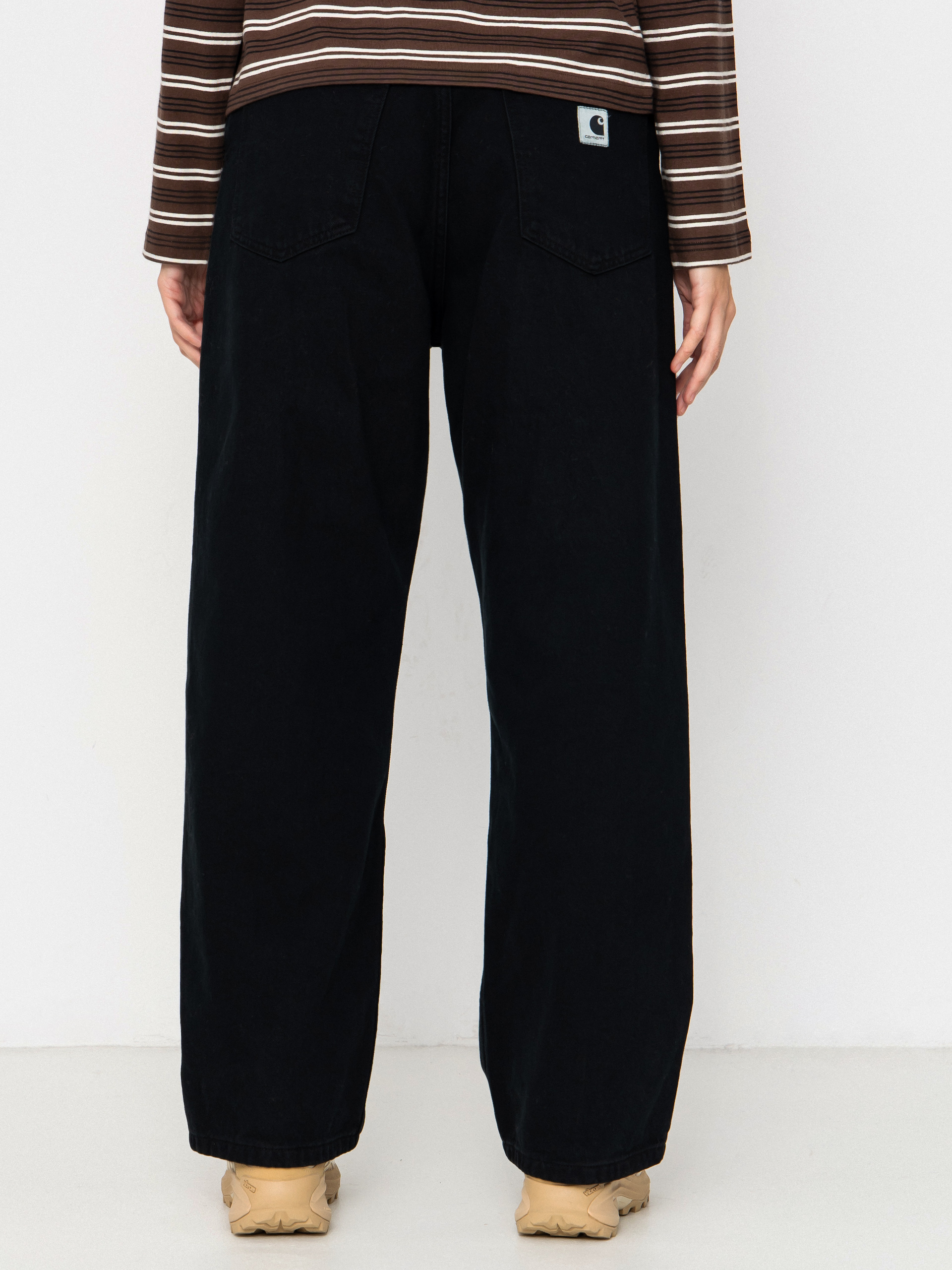 Nohavice Carhartt WIP Brandon Wmn (blue/midnight wash)