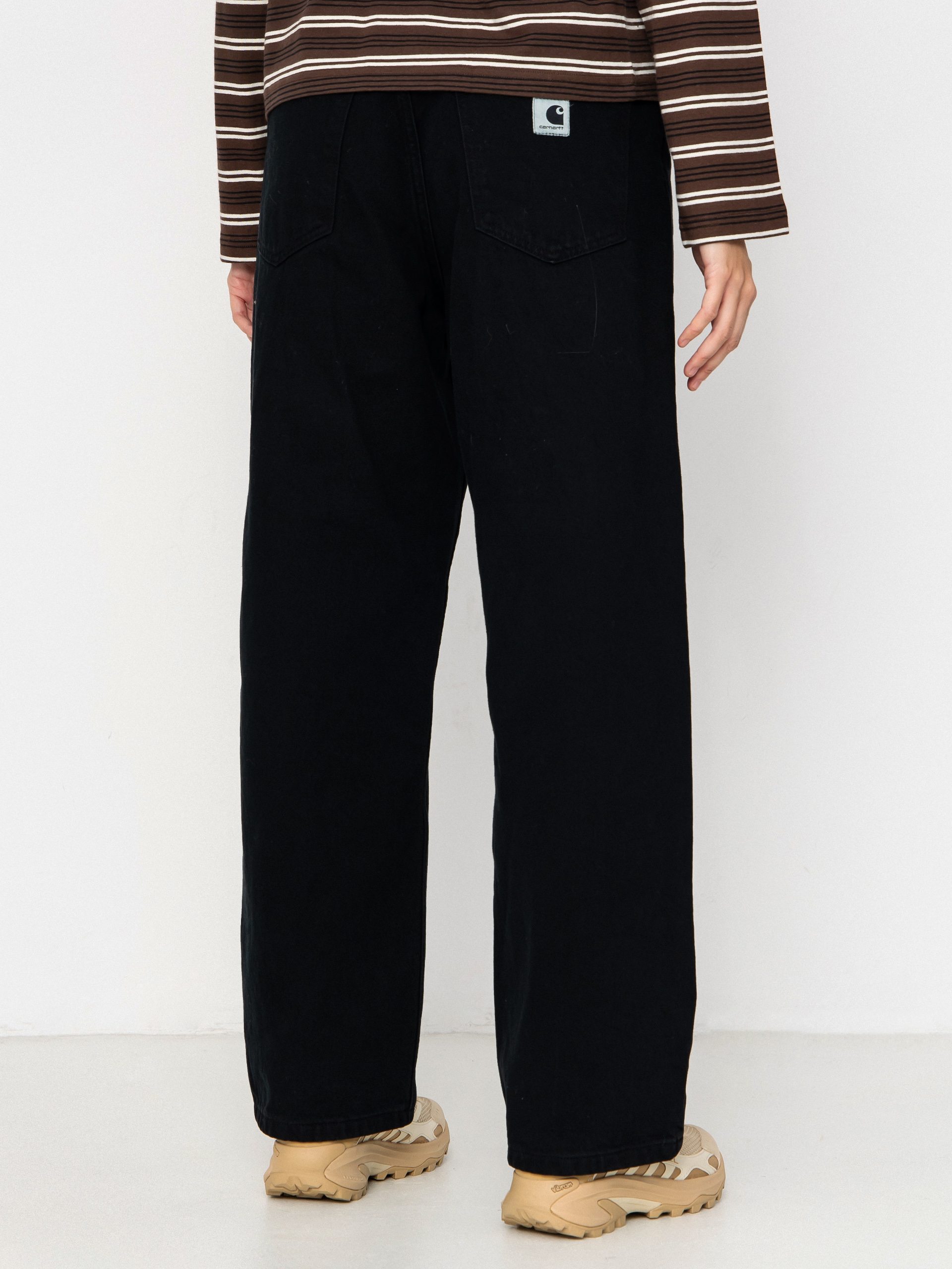Nohavice Carhartt WIP Brandon Wmn (blue/midnight wash)