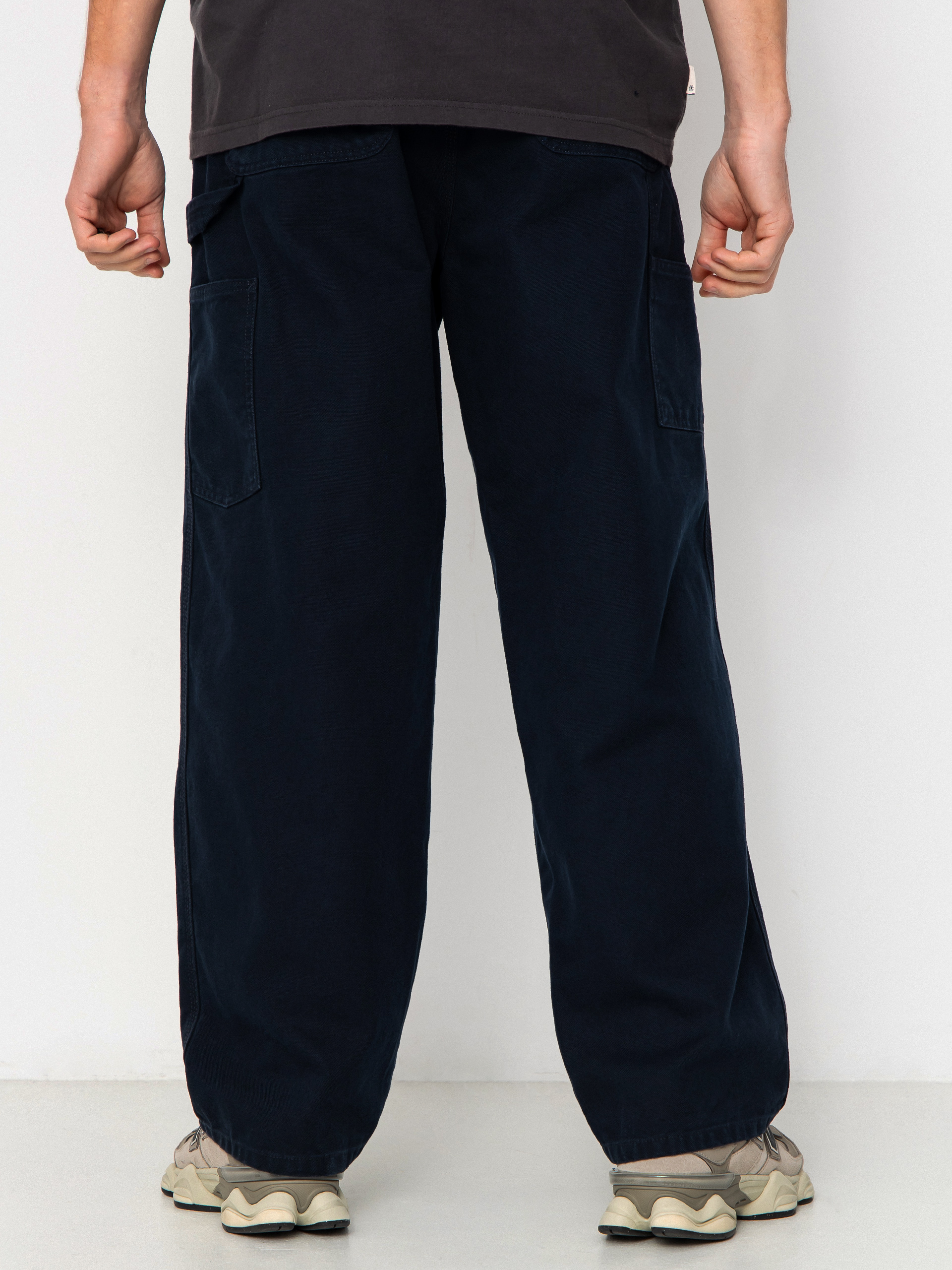 Nohavice Carhartt WIP OG Single Knee (deep night/stone washed)