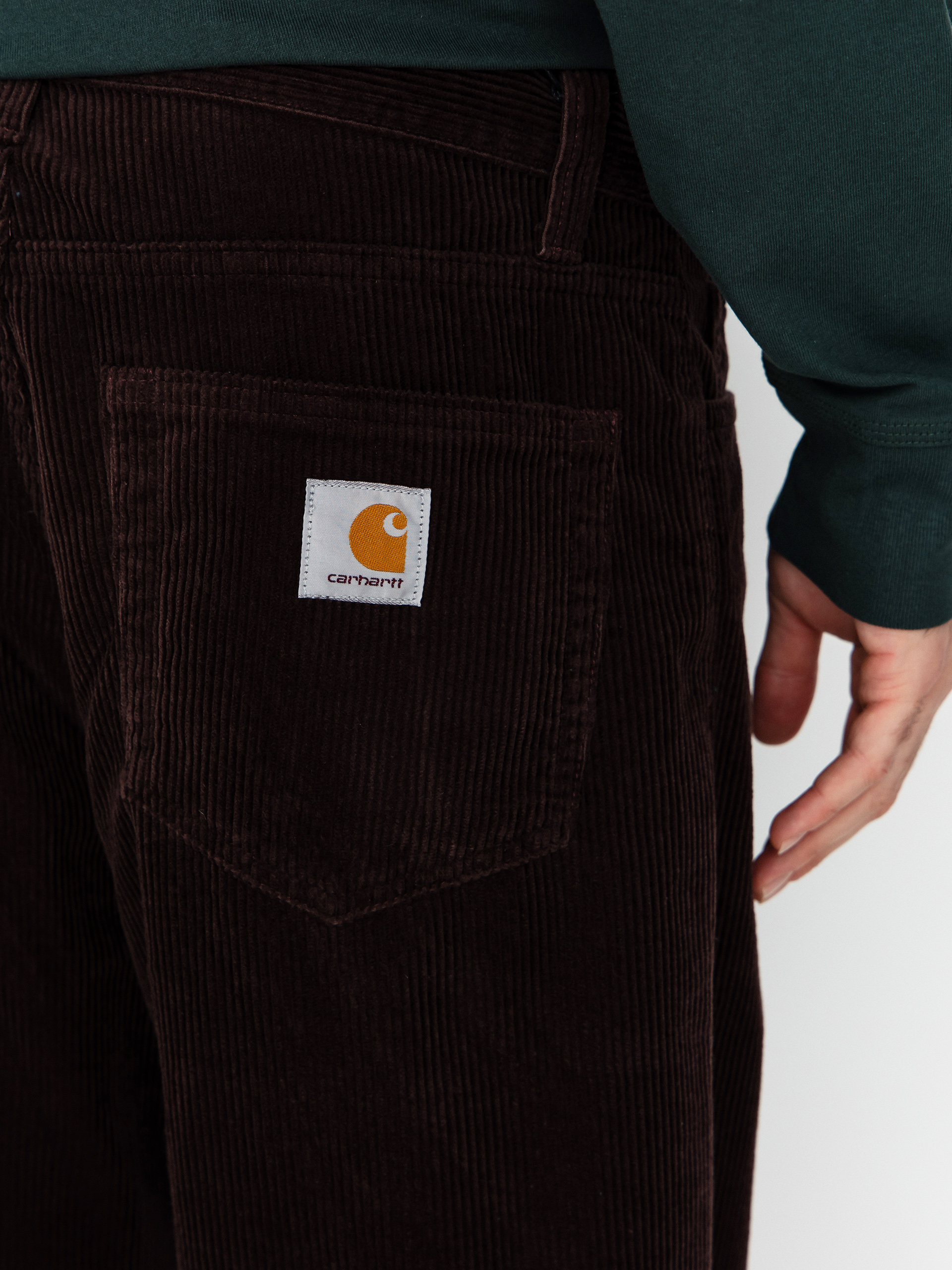 Nohavice Carhartt WIP Landon (palisander/rinsed)