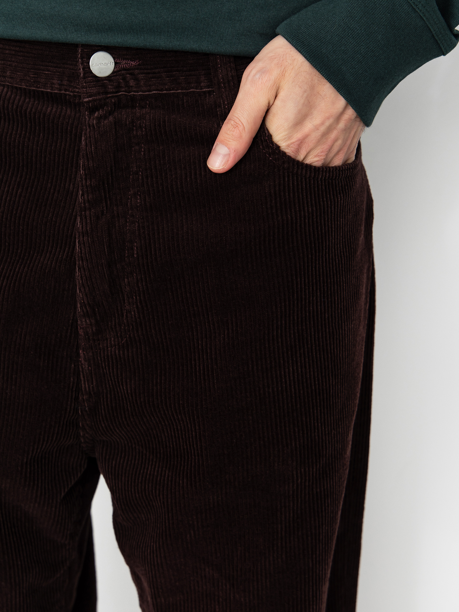 Nohavice Carhartt WIP Landon (palisander/rinsed)