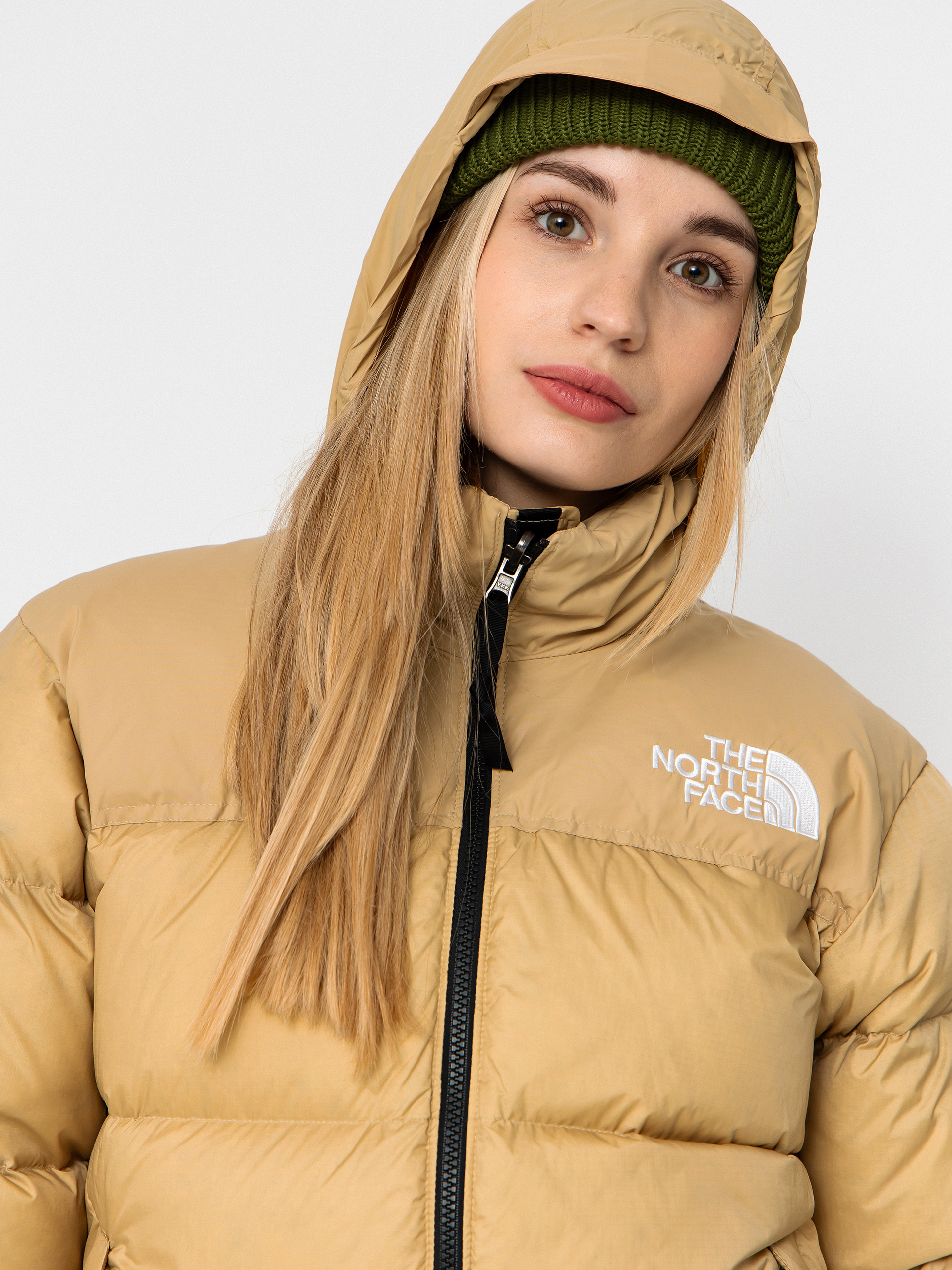 Bunda The North Face 1996 Retro Nuptse Wmn (khaki stone/r)