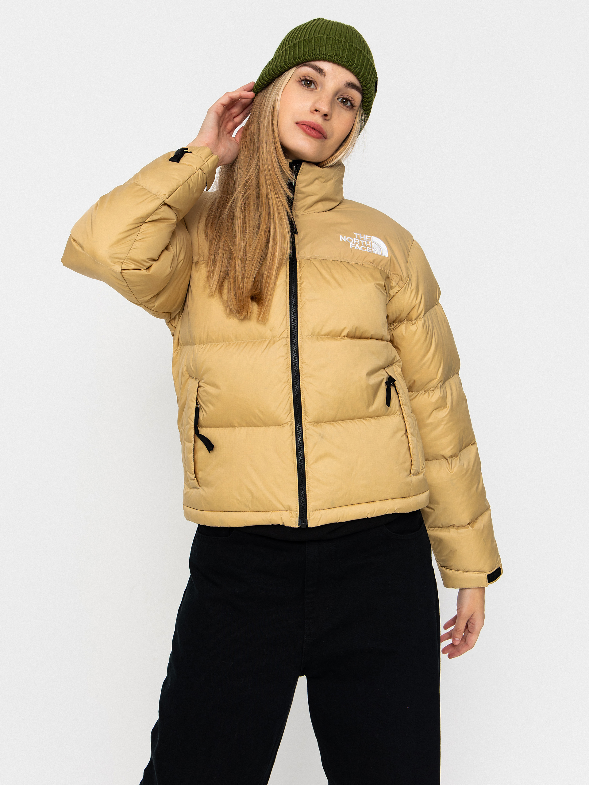 Bunda The North Face 1996 Retro Nuptse Wmn (khaki stone/r)
