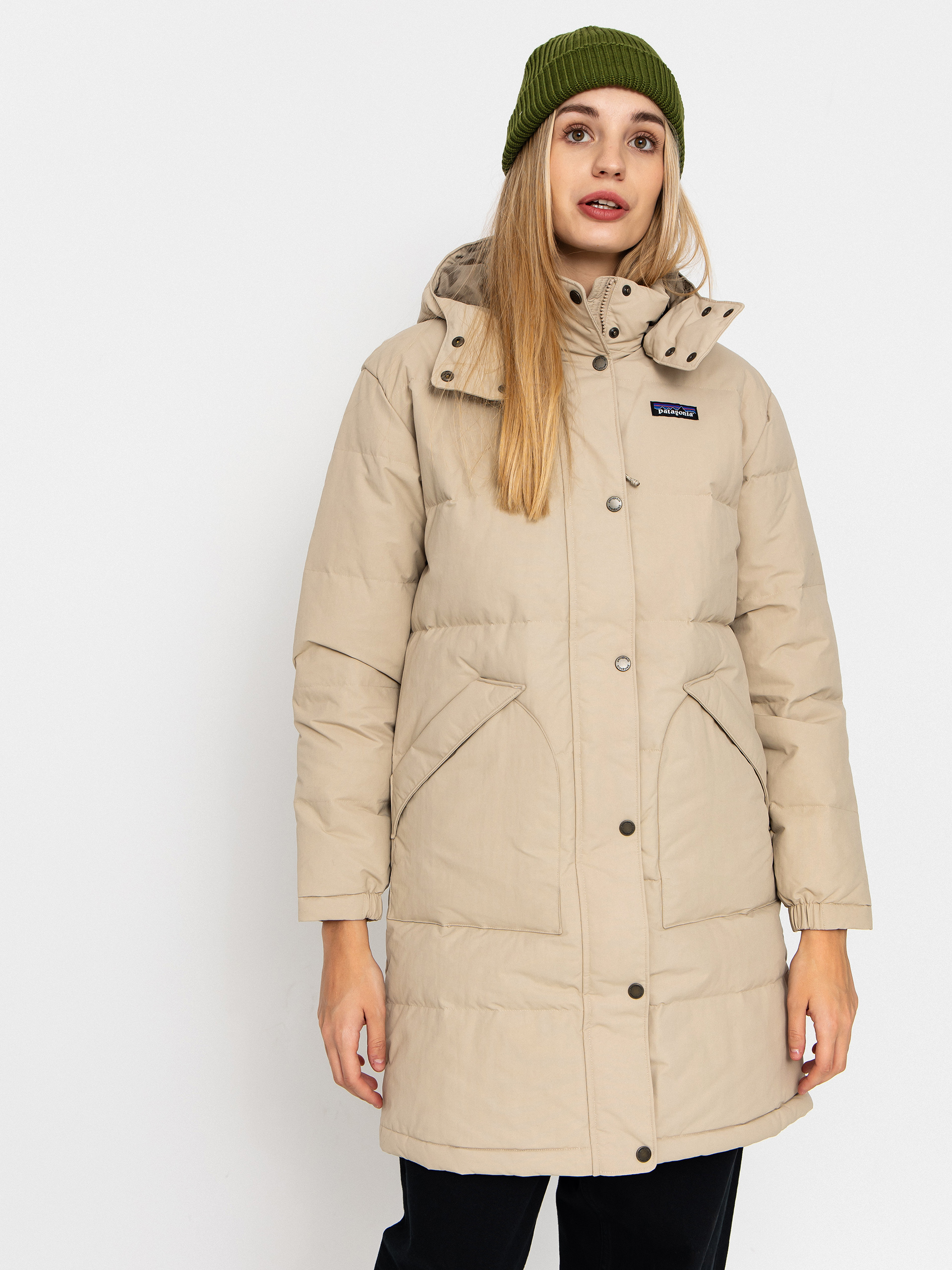 Bunda Patagonia Downdrift Parka Wmn (oar tan)