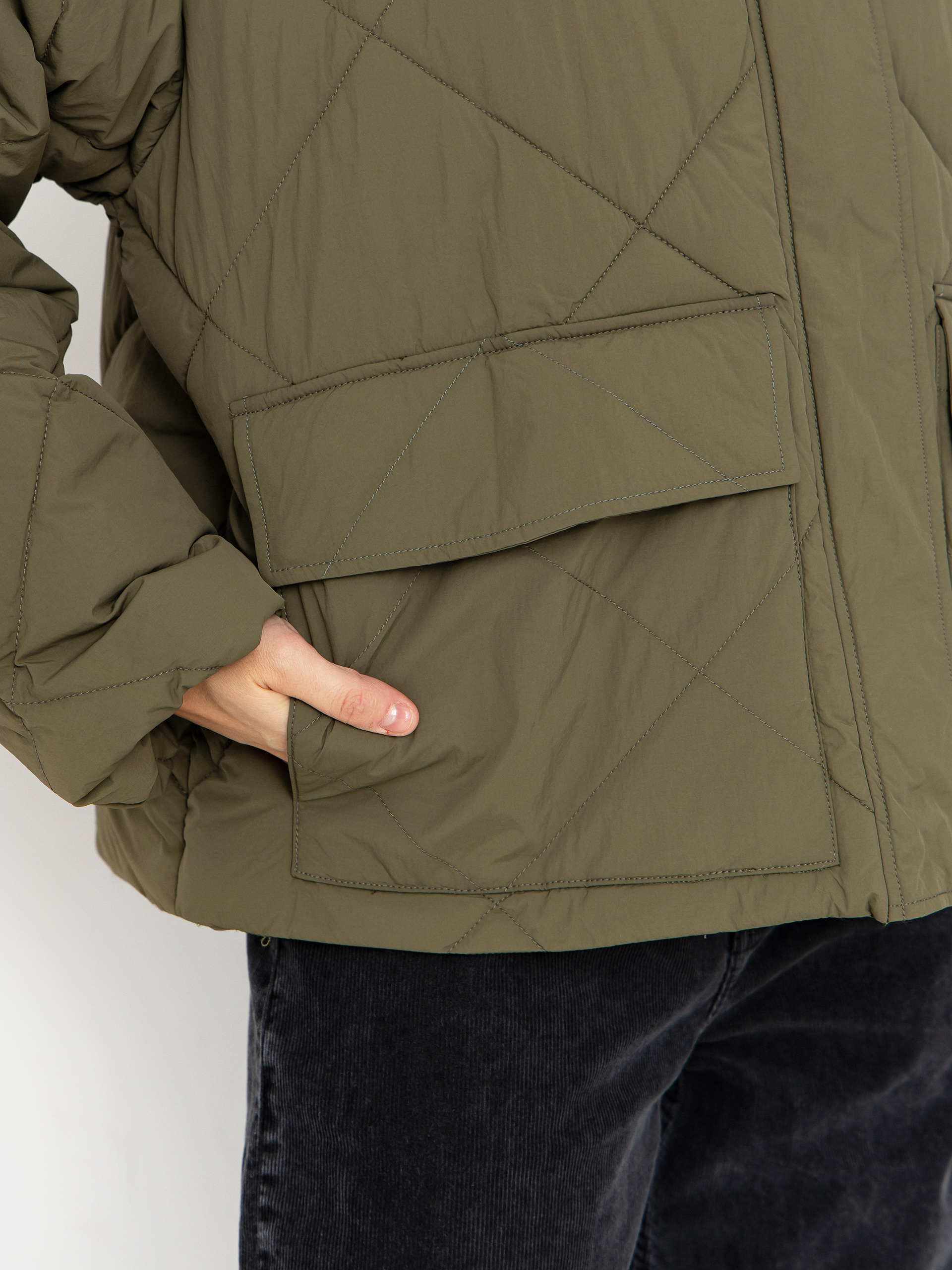 Bunda Volcom Out Of Boxy Puff Wmn (wintermoss)